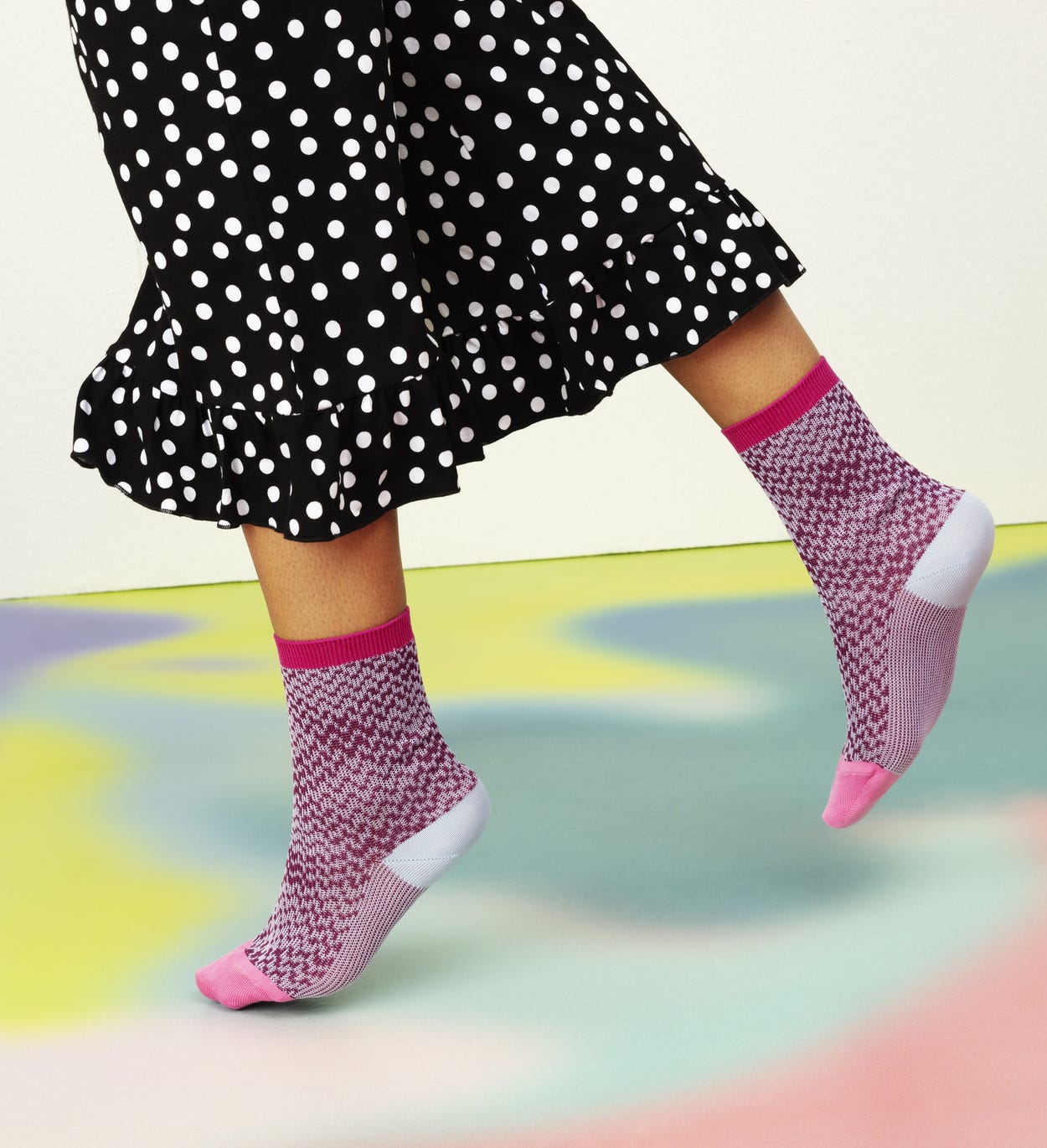Pinke Ankle Socken: Rosa - Hysteria | Happy Socks