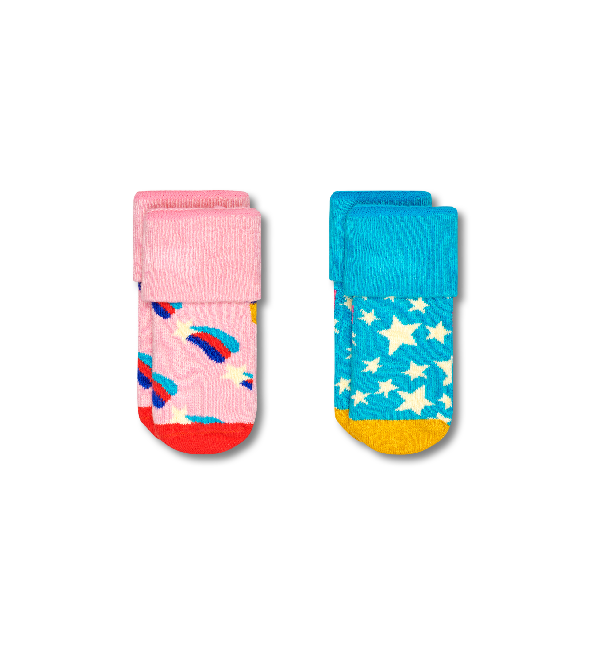 2-Pack Kids Shooting Star Terry Sock