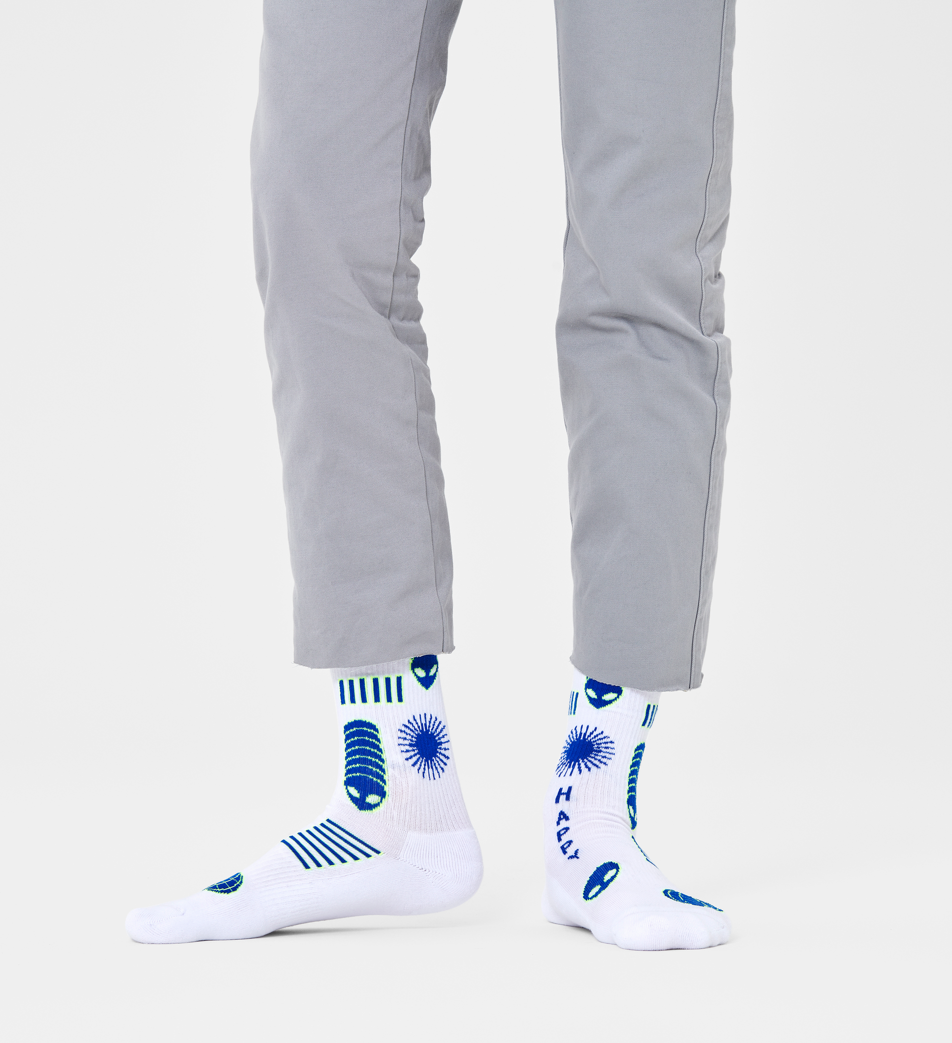 Space Creatures Crew Sock