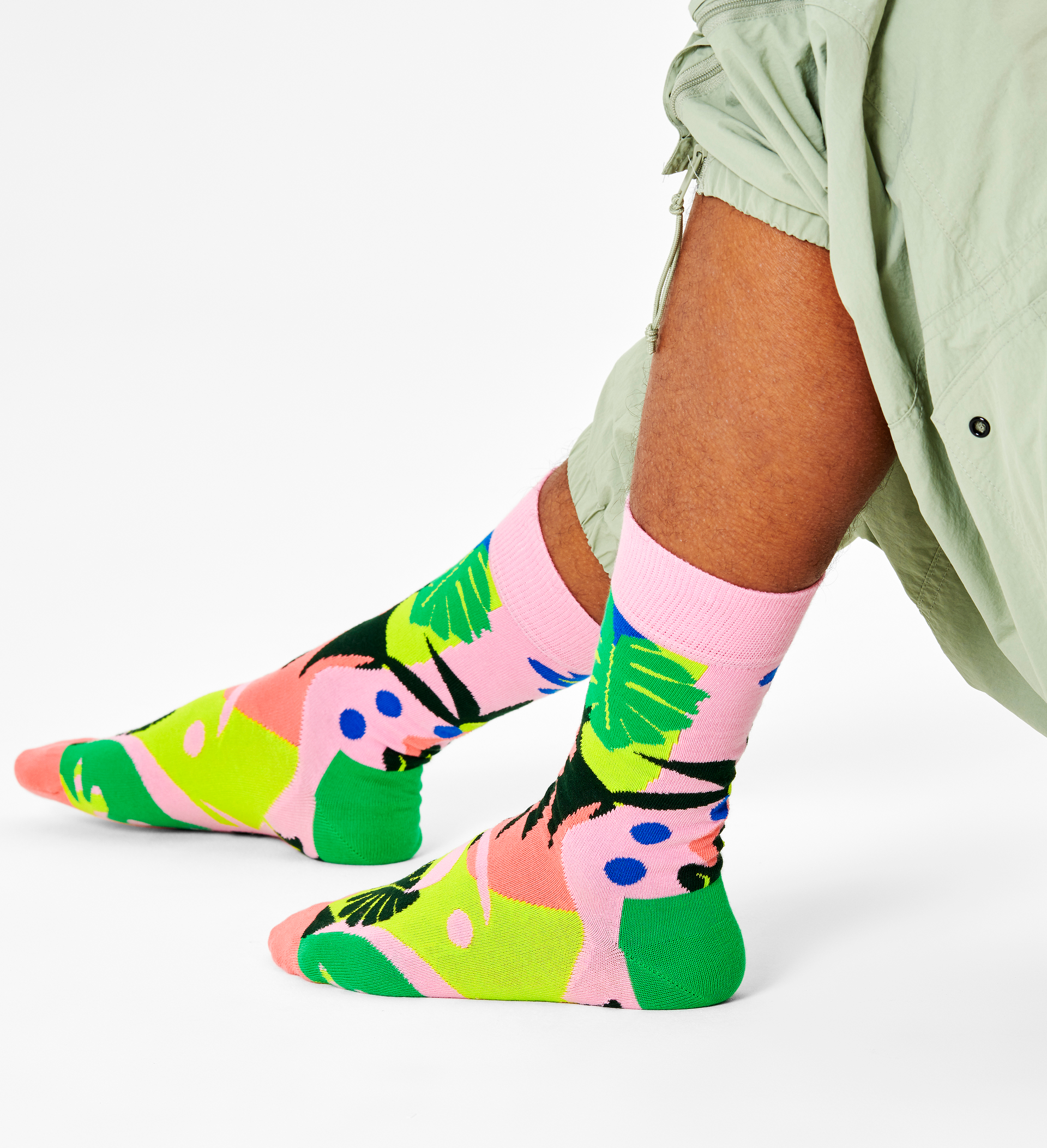 Tropical Garden Sock