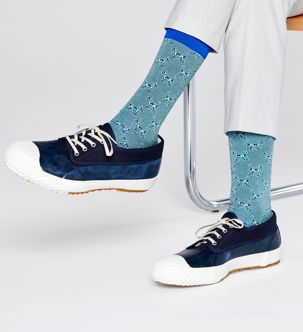 Laika Socken, Dunkeltürkis - Dressed | Happy Socks