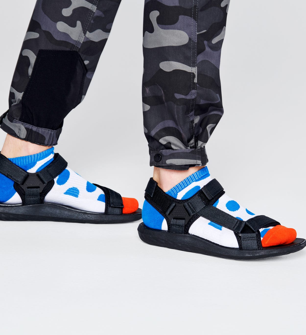 Big Dot Sneakersocken, Weiß - ATHLETIC | Happy Socks