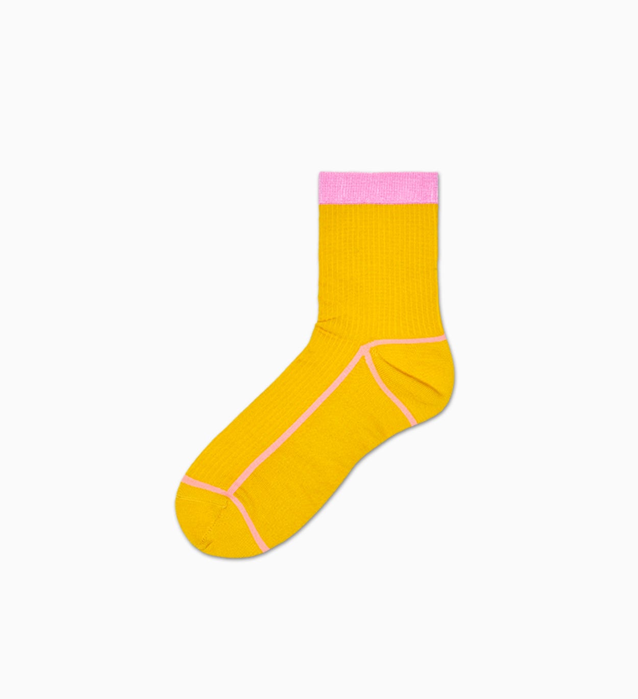 Damen Sneaker Socken: Lily - Gelb | Hysteria