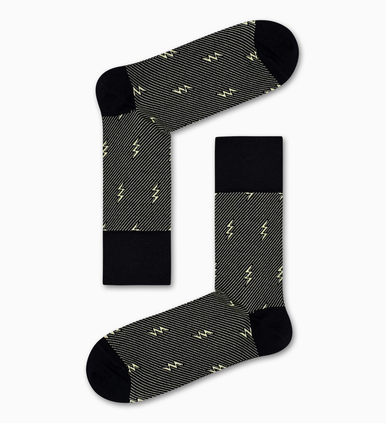 Flash Socken, Schwarz - Dressed | Happy Socks