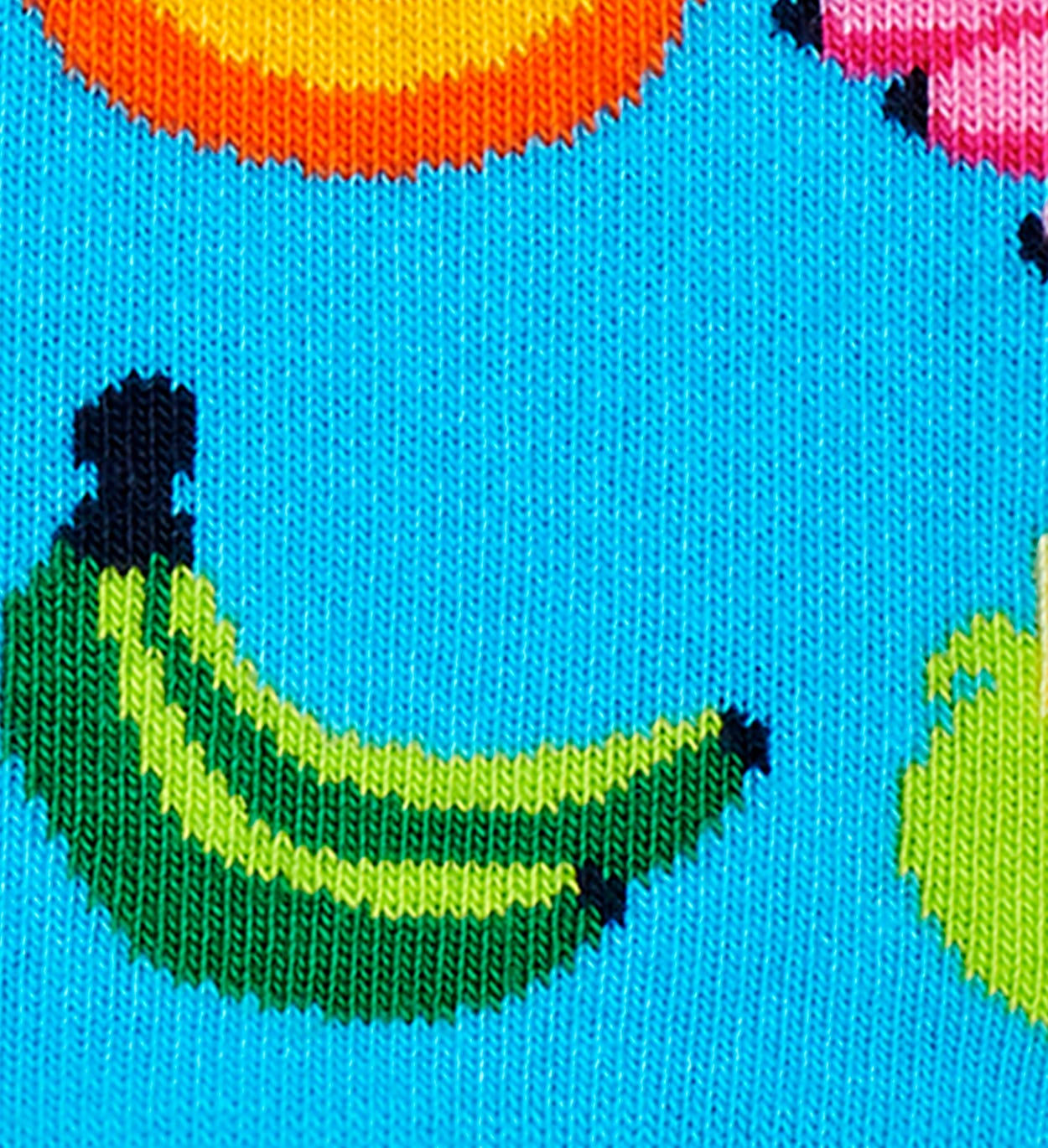 Banana Füßlinge, Blau | Happy Socks