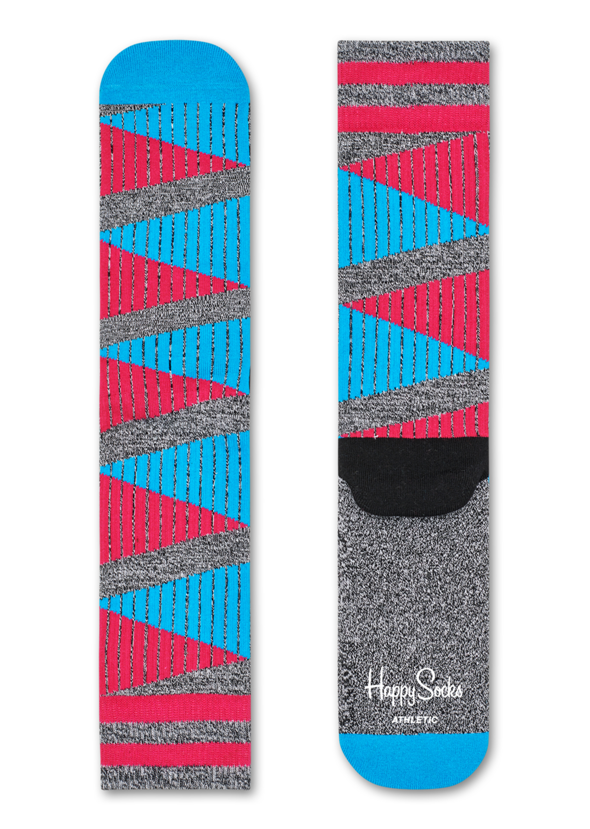 Athletic Double Diagonal Sock | Performance Football Socks