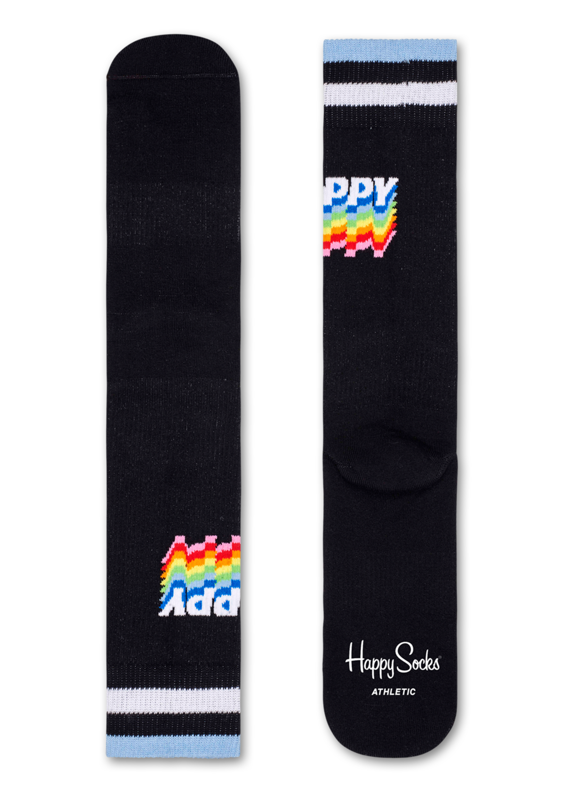 Schwarze Sportsocken: Happy - ATHLETIC | Happy Socks product