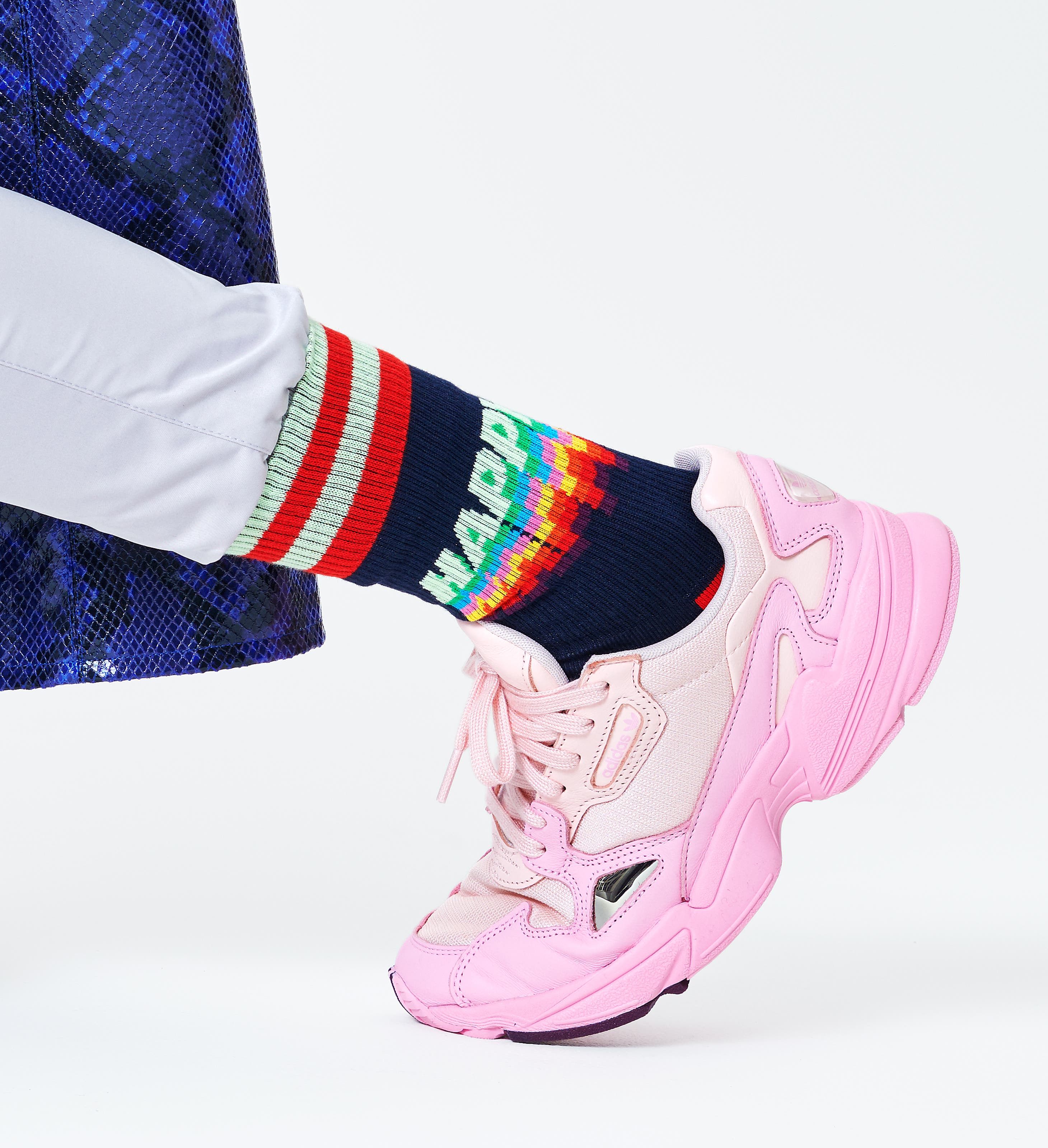 Calcetines altos para hombre Happy Socks ATSTR27-9300 De color