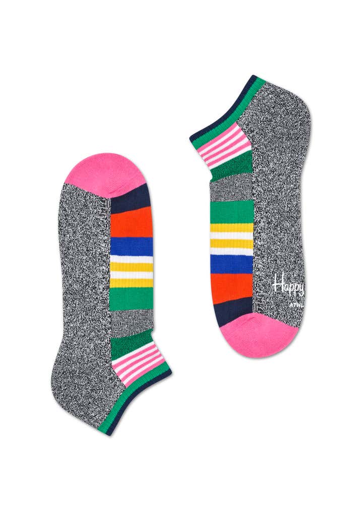 Athletic Multi Stripe Low Sock