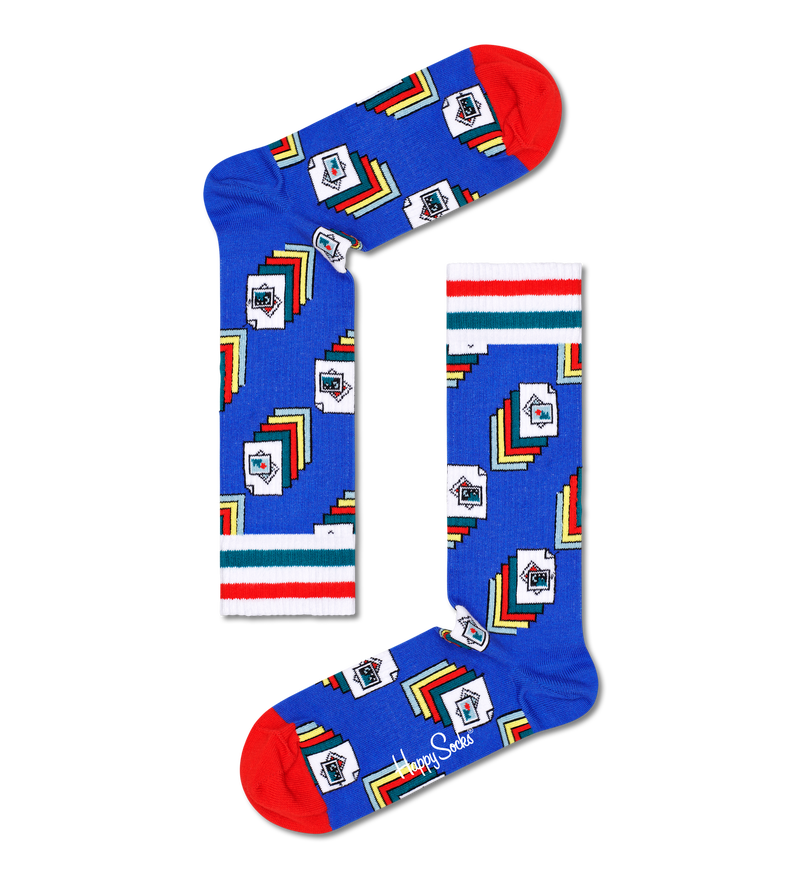 Photos Sock, Blue | Happy Socks
