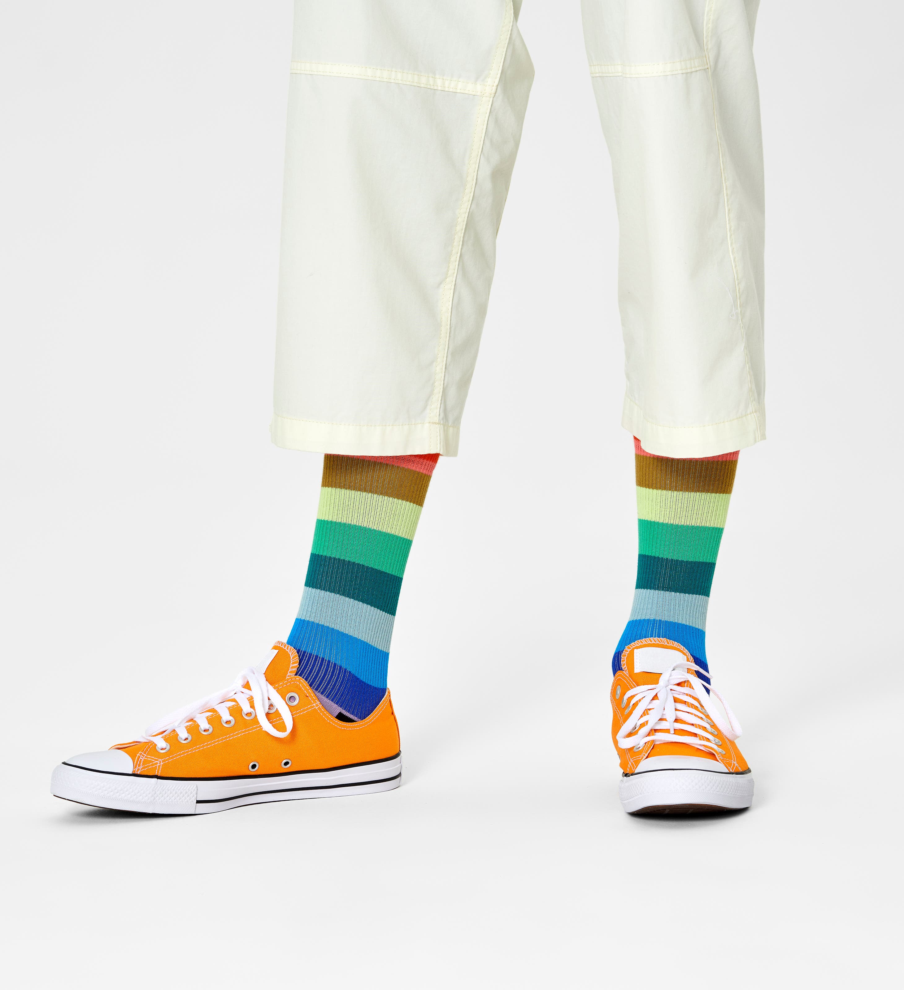 Pride Stripe Crew | Sock Socks US Happy