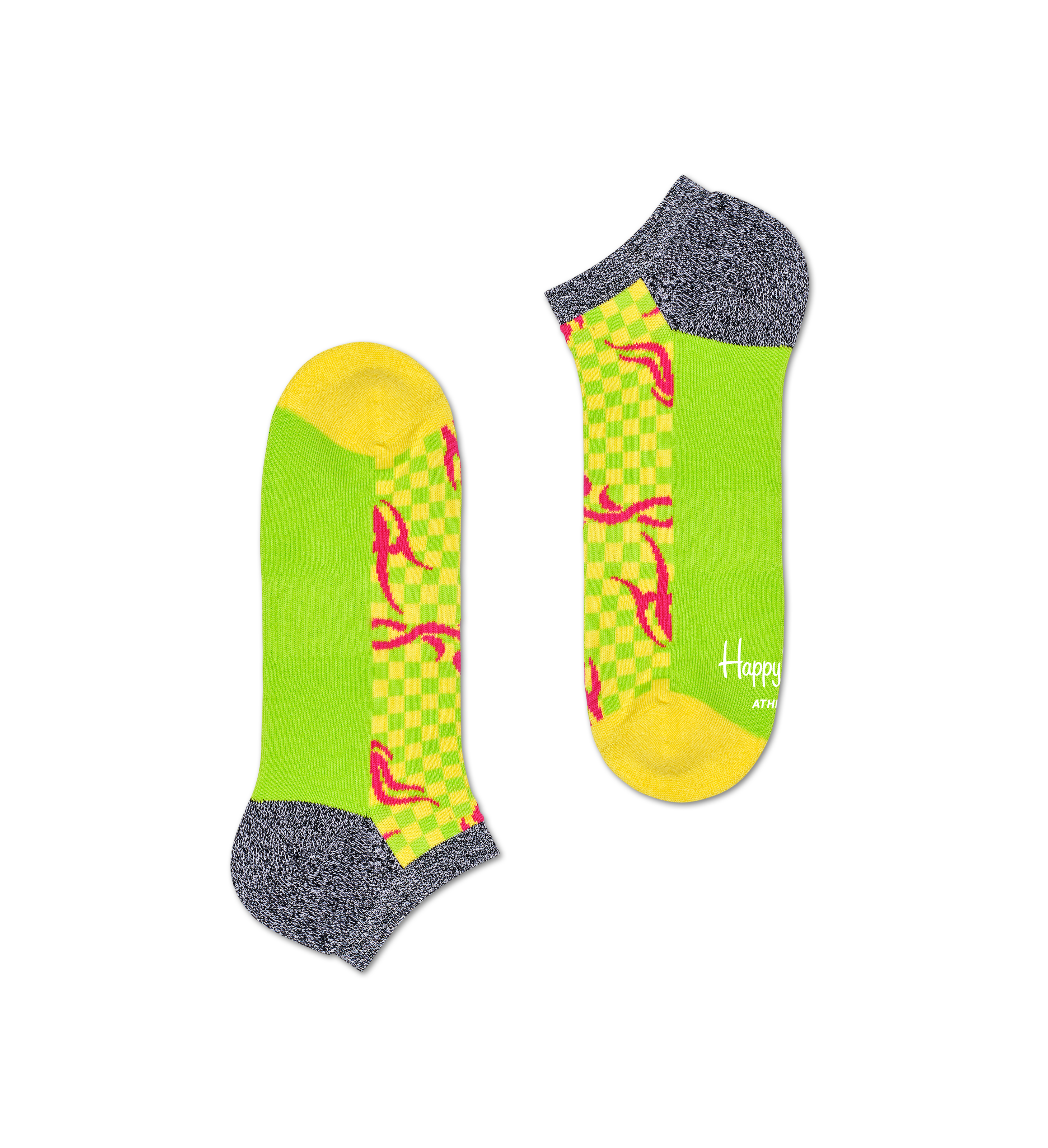 Athletic Tribal Low Sock, Green | Happy Socks