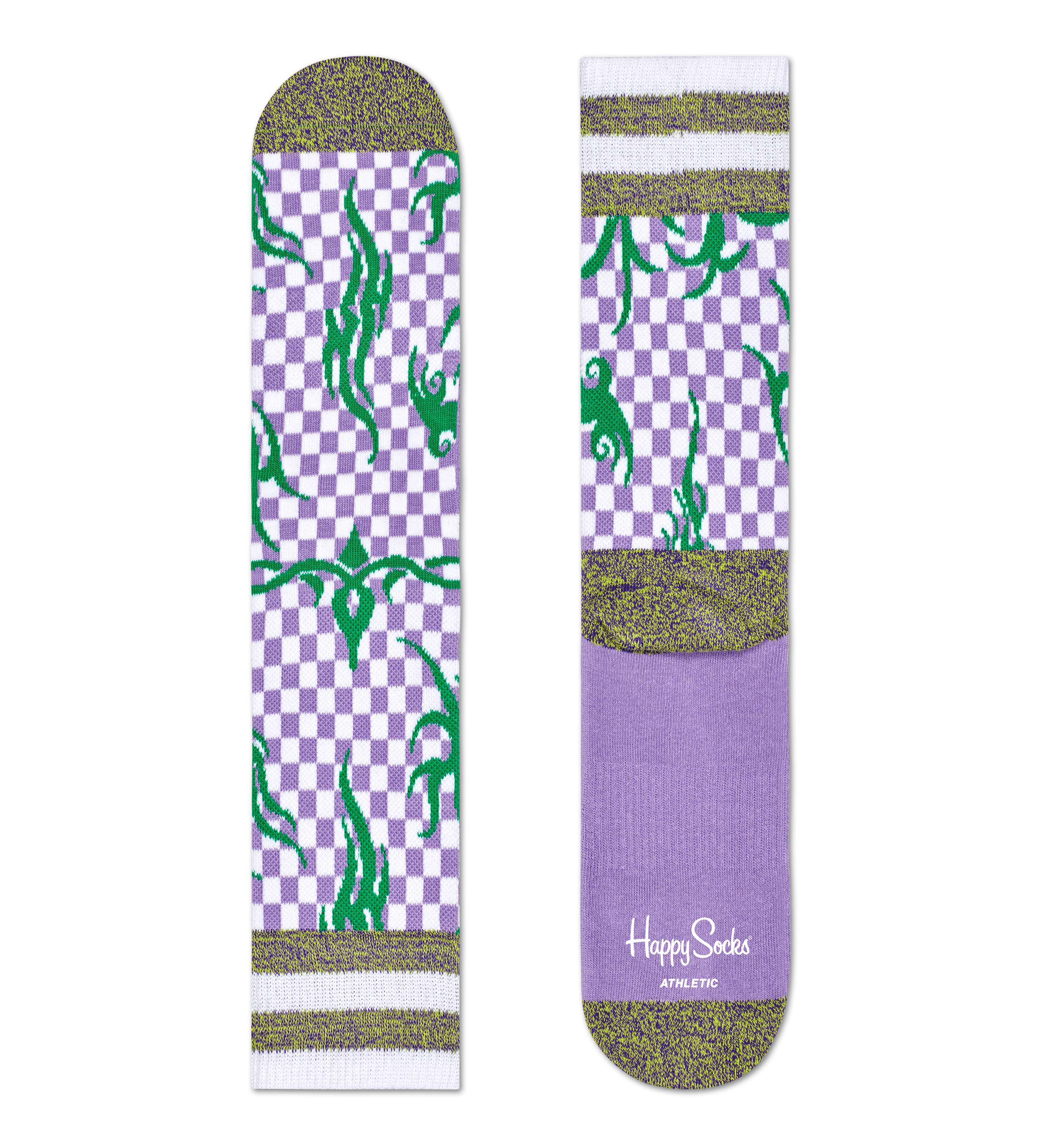 Tribal Socks, Purple - ATHLETIC | Happy Socks