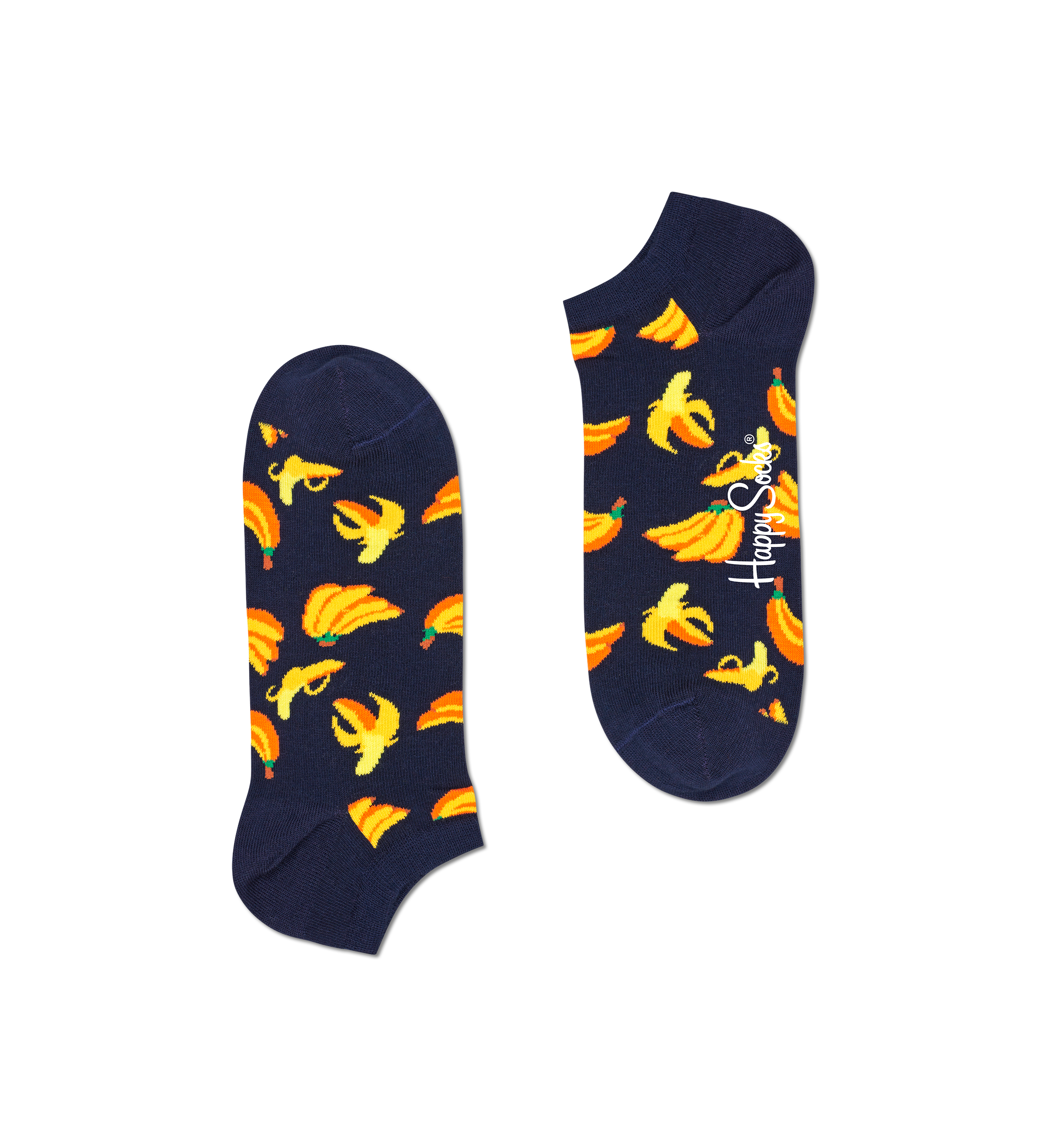 Navy Banana Low Sock | Happy Socks