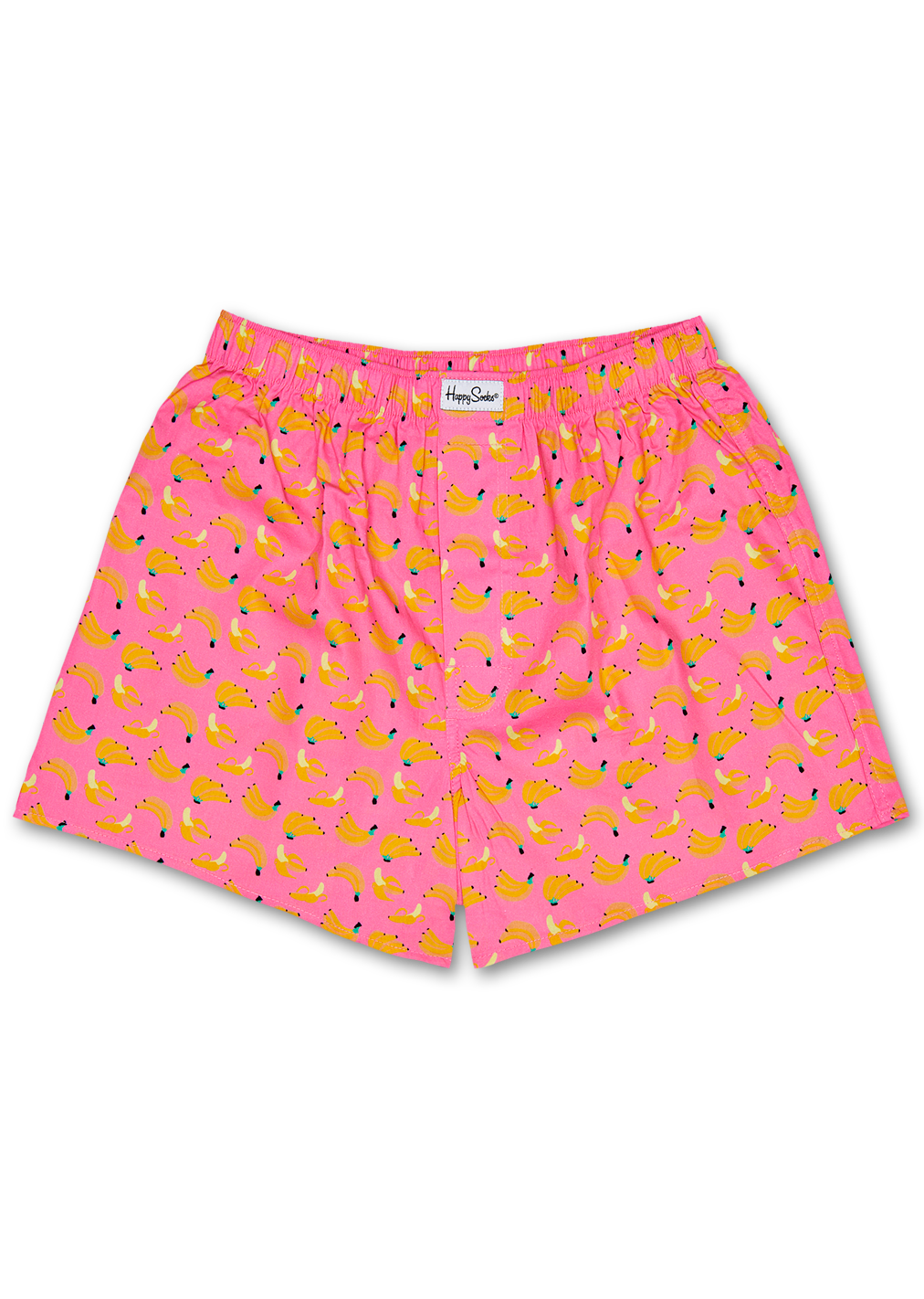 Men’s Underwear Pink: Banana Boxers | Happy Socks
