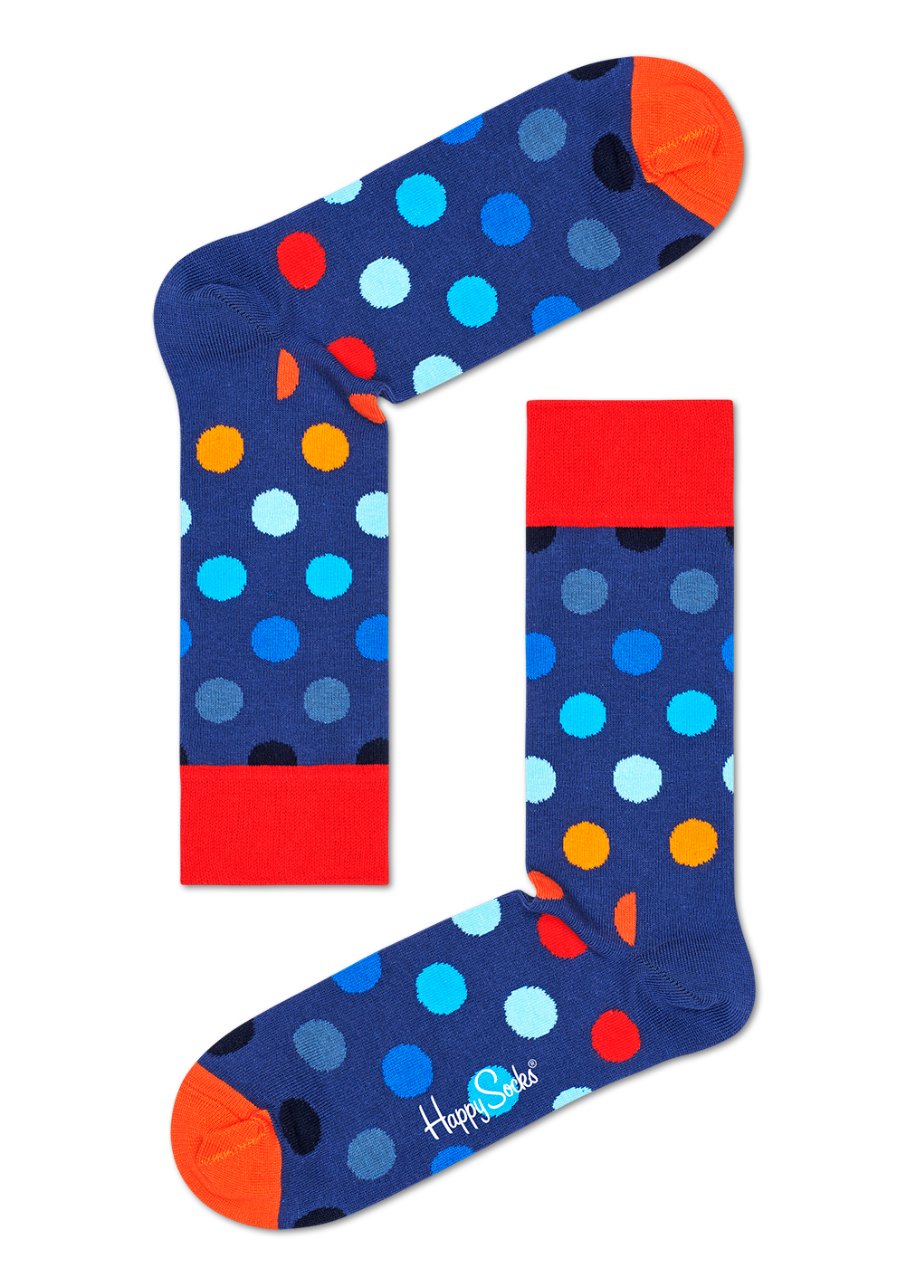 Blue Sock: Big Dot | Happy Socks US