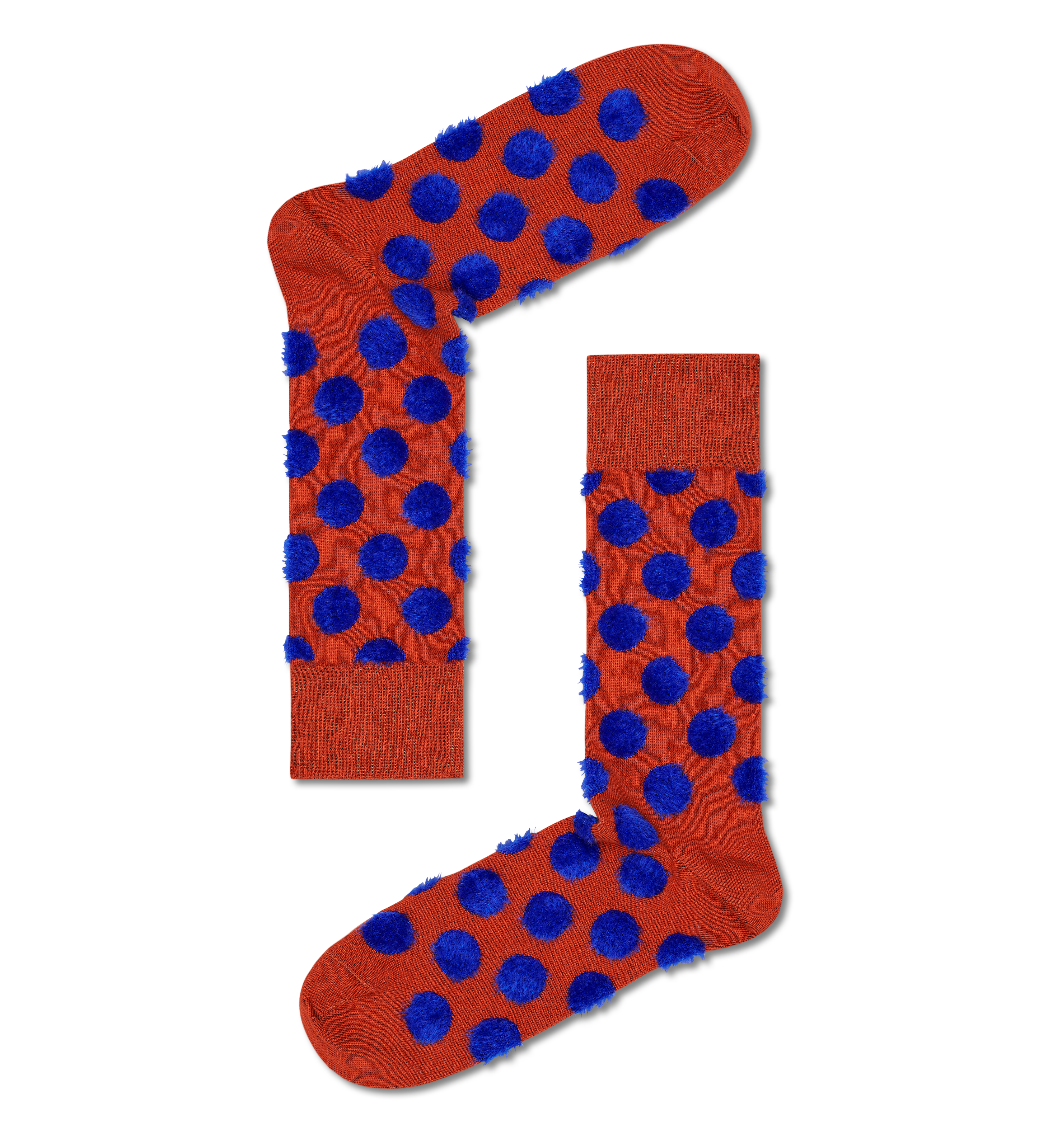 Brown Big Dot Crew Sock | Happy Socks