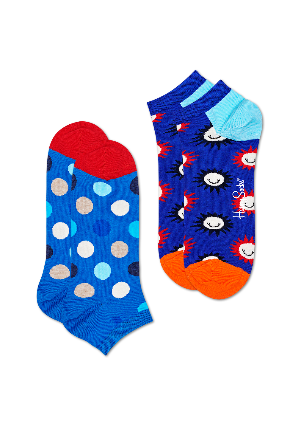 2Pack Big Dot Low Sock Happy Socks US