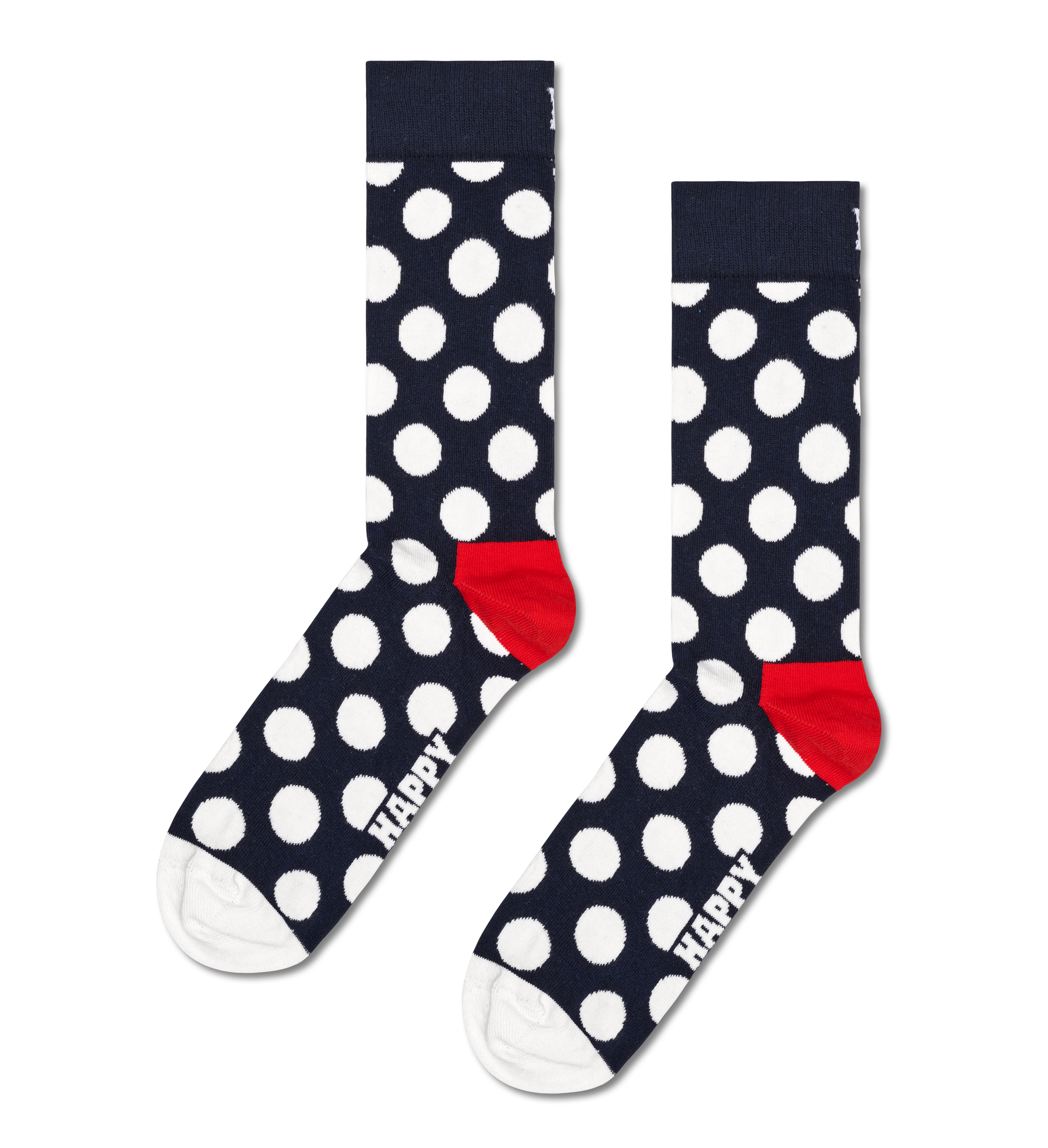 2-Pack Classic Big Dot Happy Socks Socks | US Crew