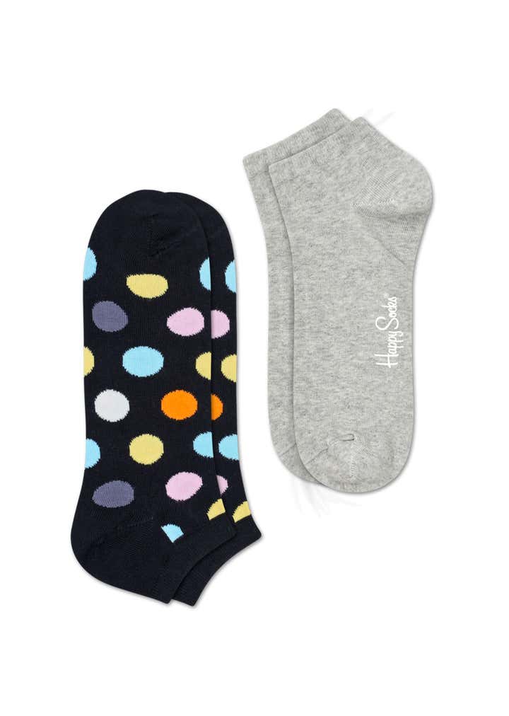 2-Pack Big Dot Low Socks