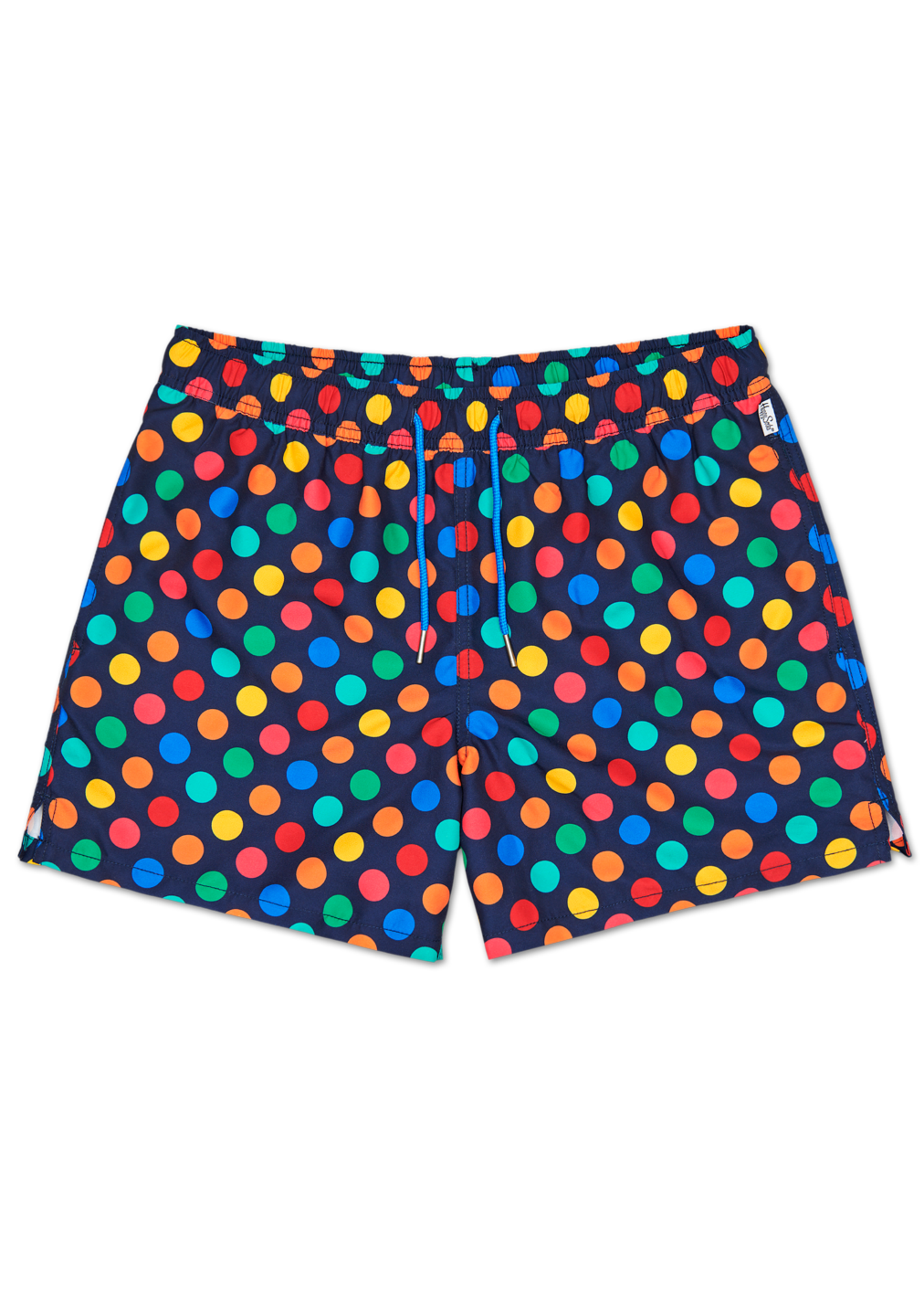 Colorful big dot swim shorts for men | Happy Socks