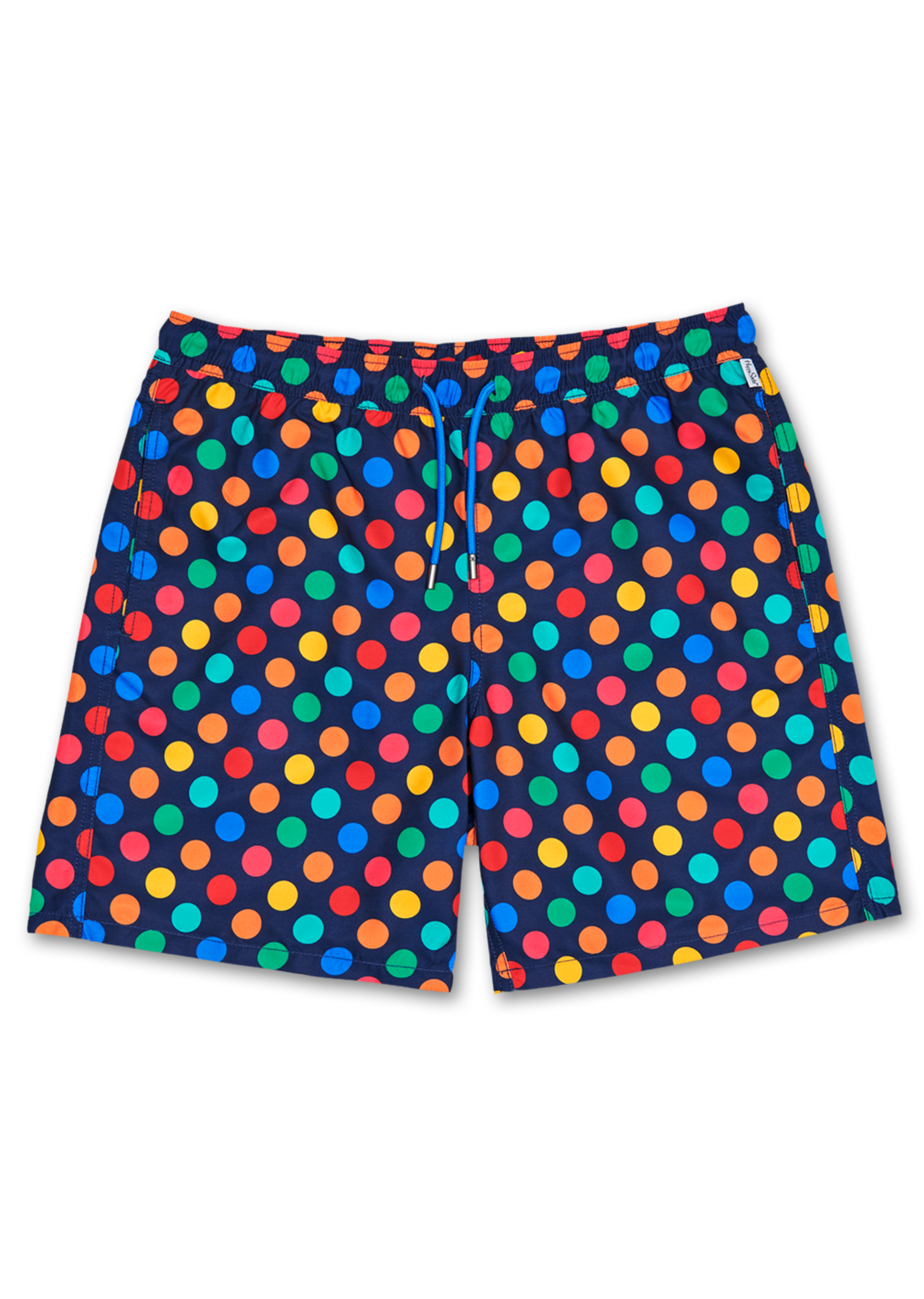 Colorful Swim Shorts: Big Dot pattern - Blue | Happy Socks