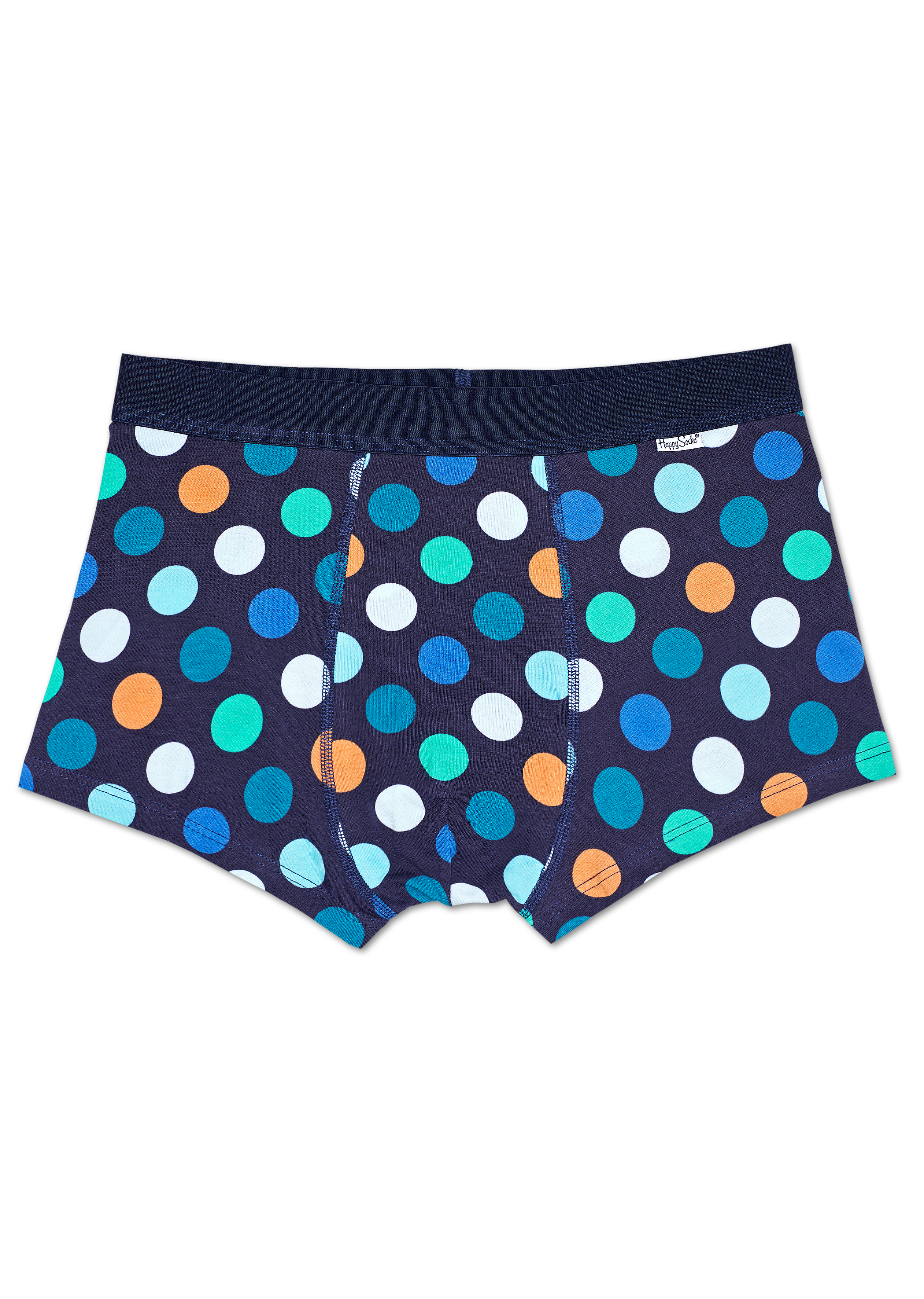 Men’s Underwear Blue: Big Dot Trunk | Happy Socks