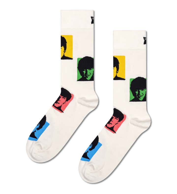 Beatles Silhouettes Sock