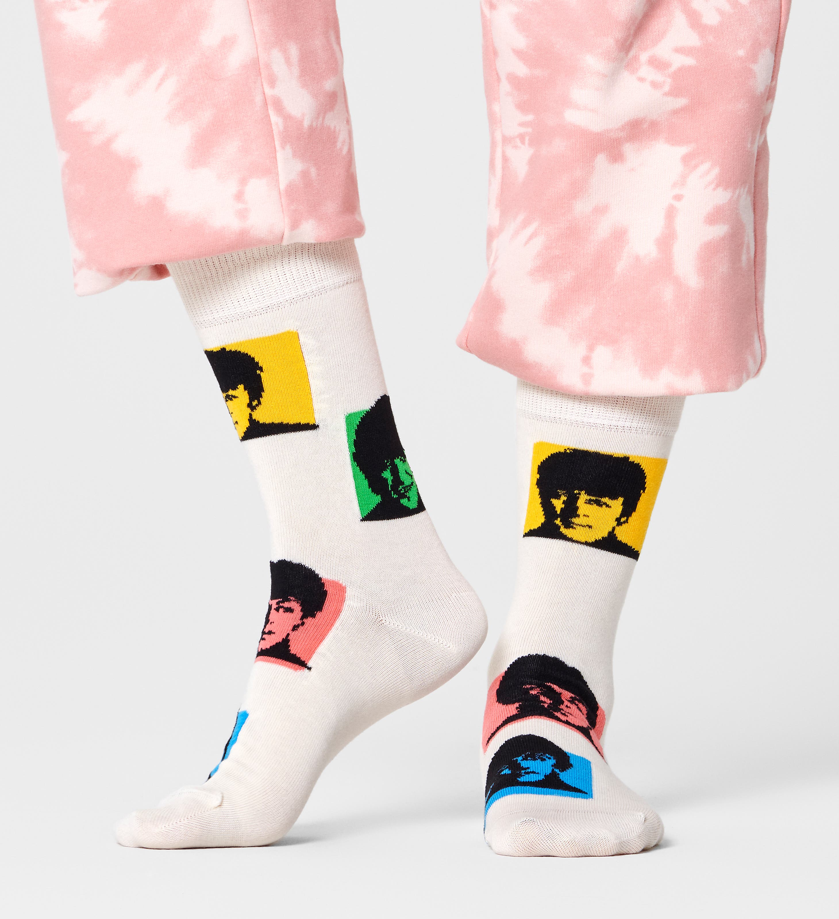 Visiter la boutique Happy SocksHappy Socks Big Dot Sock Jaune chaussettes pour homme et femme colorées et amusantes 