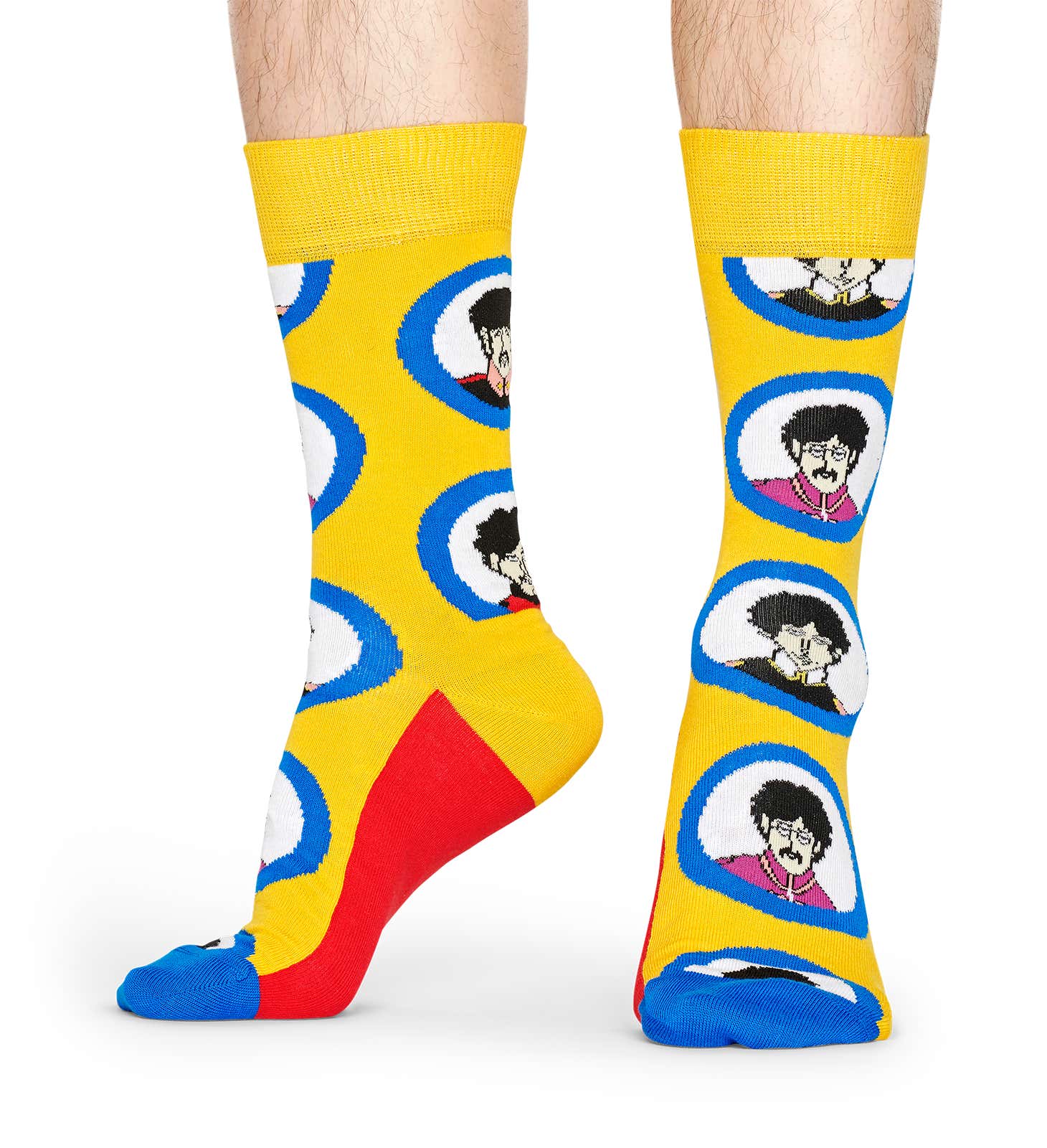 【新品・未使用】ビートルズ Happy Socks The Beatles x Happy Socks Bright Spot Socks - The Beatles