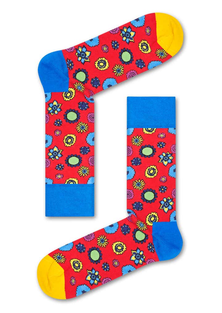 Beatles Flower Power Sock