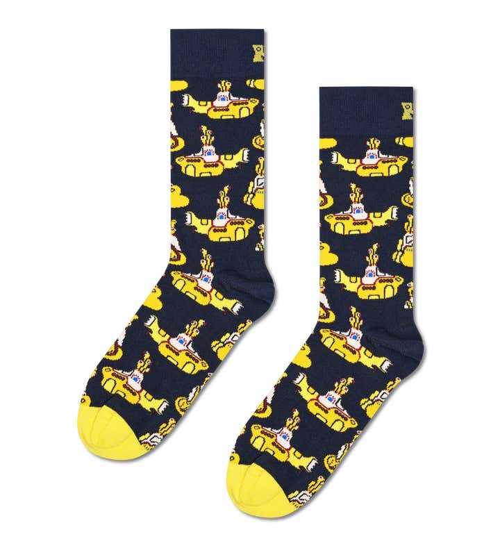 Beatles Yellow Submarine Sock
