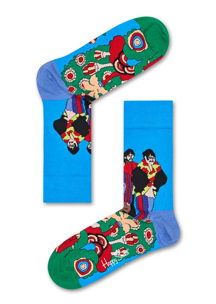 Beatles Pepperland Sock