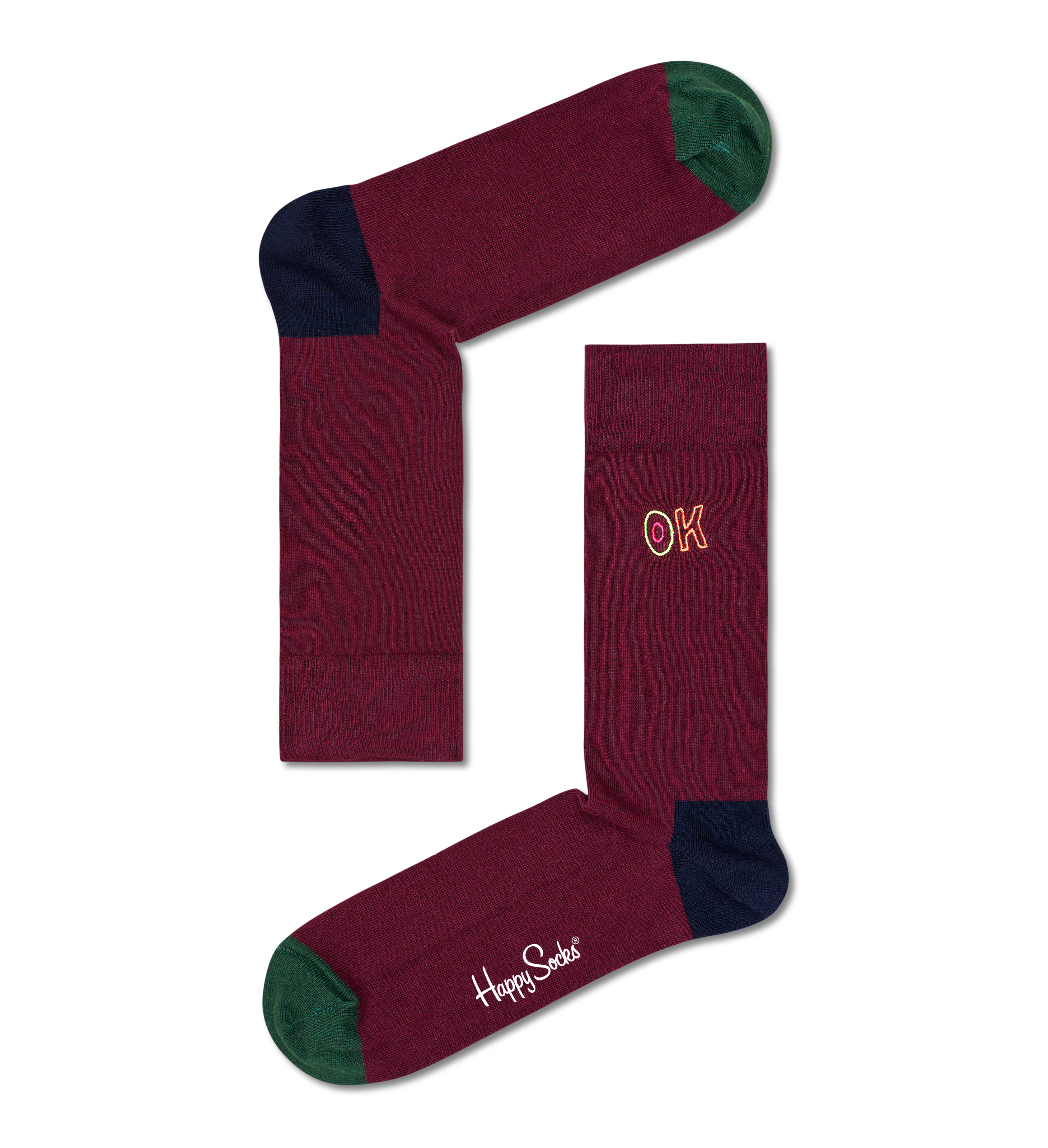 Ok Sock | Embroidery | Happy Socks