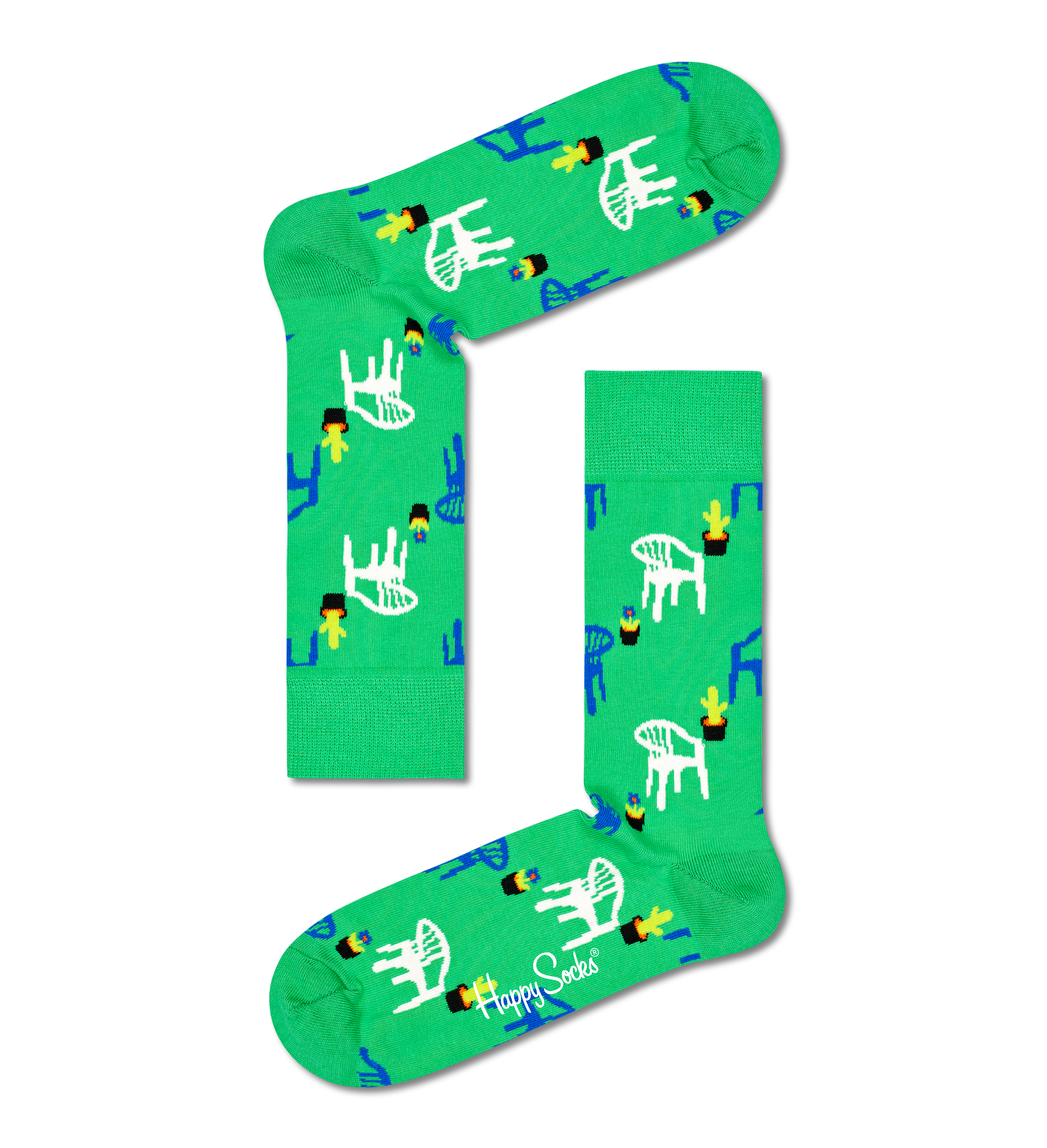 Green Balcony Sock | Happy Socks