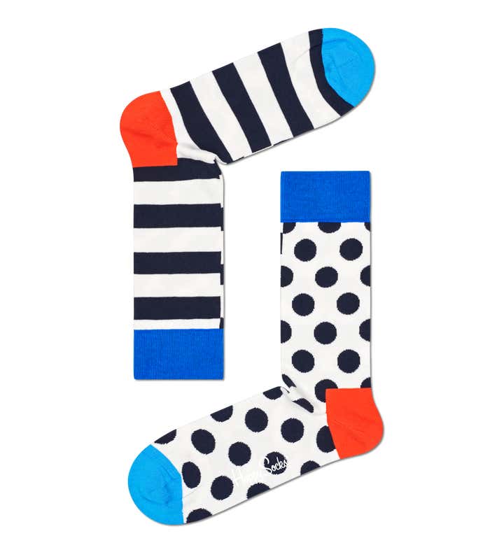 Stripe Dot Sock