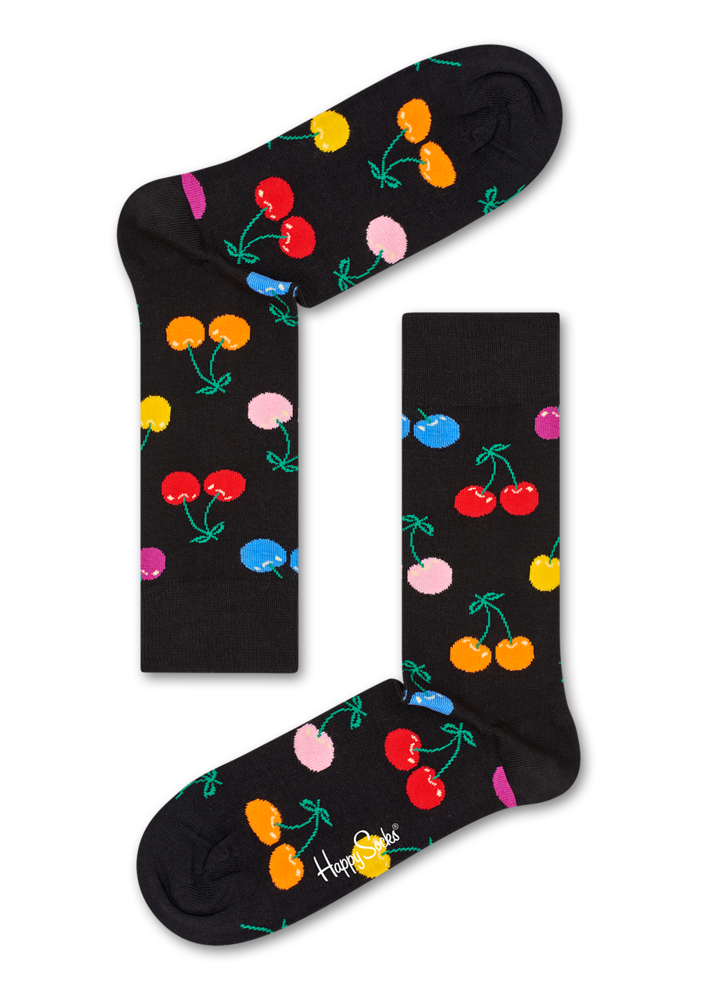 | Happy Socks Classic 2-Pack Socks US Cherry Crew