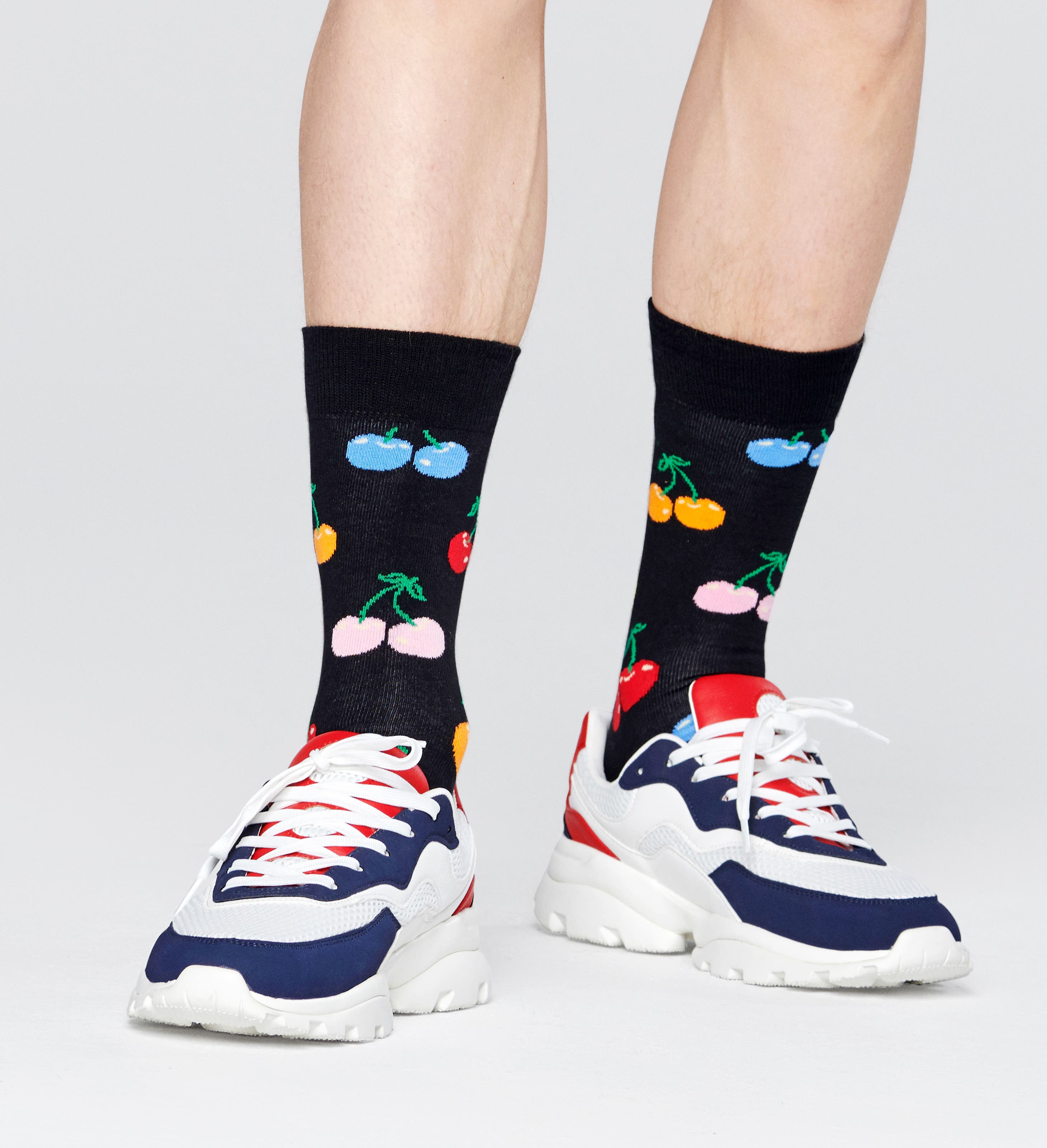 colorées et amusantes chaussettes pour homme et femme Visiter la boutique Happy SocksHappy Socks 3-Pack Pizza Love Socks Set Bleu-Rouge-Rose-Vert-Blanc 
