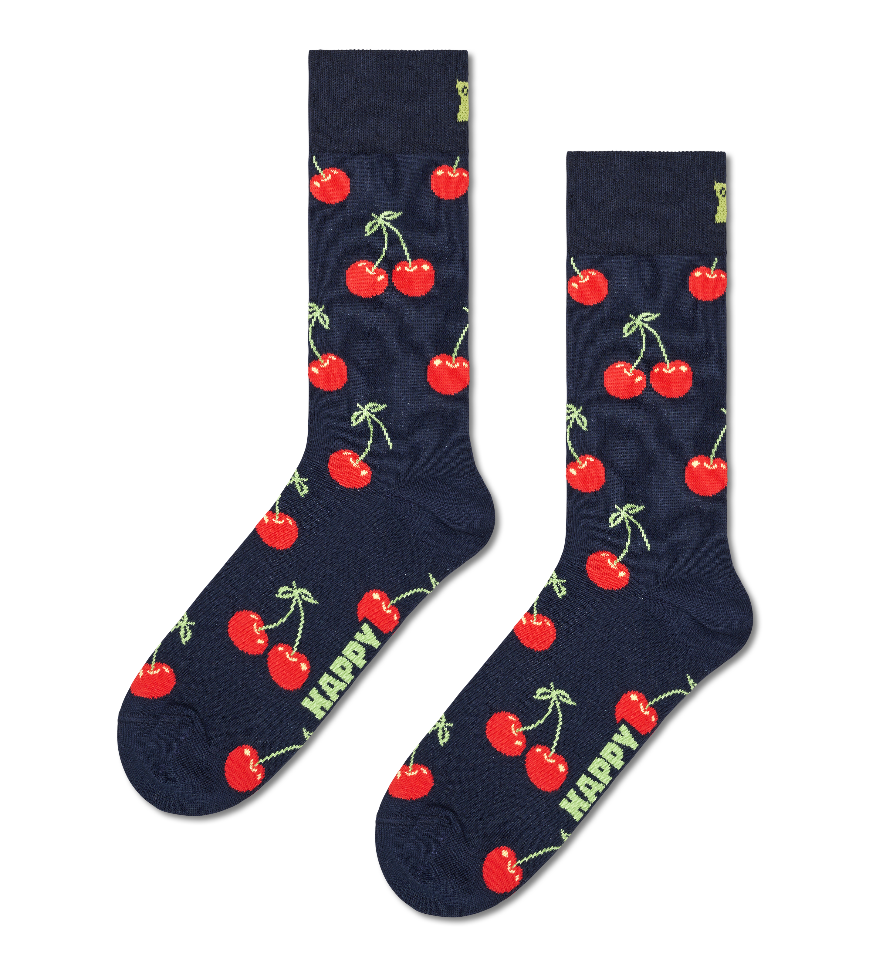 2-Pack Classic Cherry Crew Socks | Happy Socks US