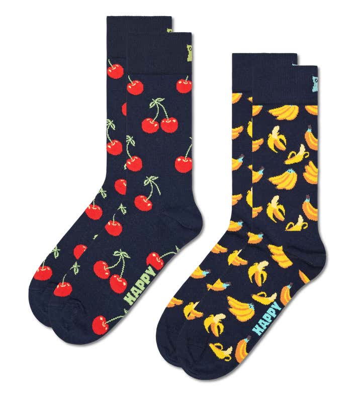 2-Pack Classic Cherry Socks