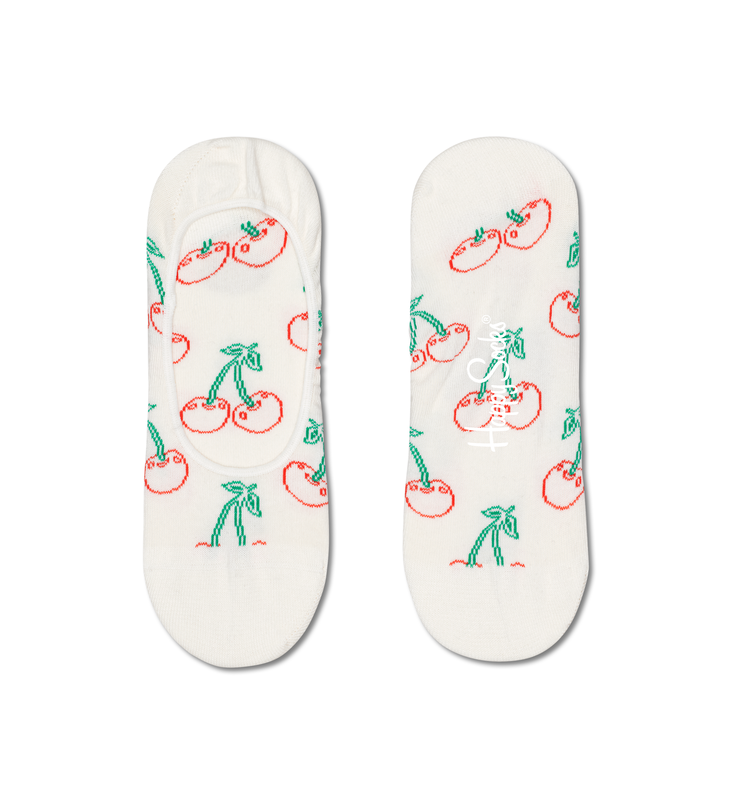 White Cherry Liner Sock | Happy Socks