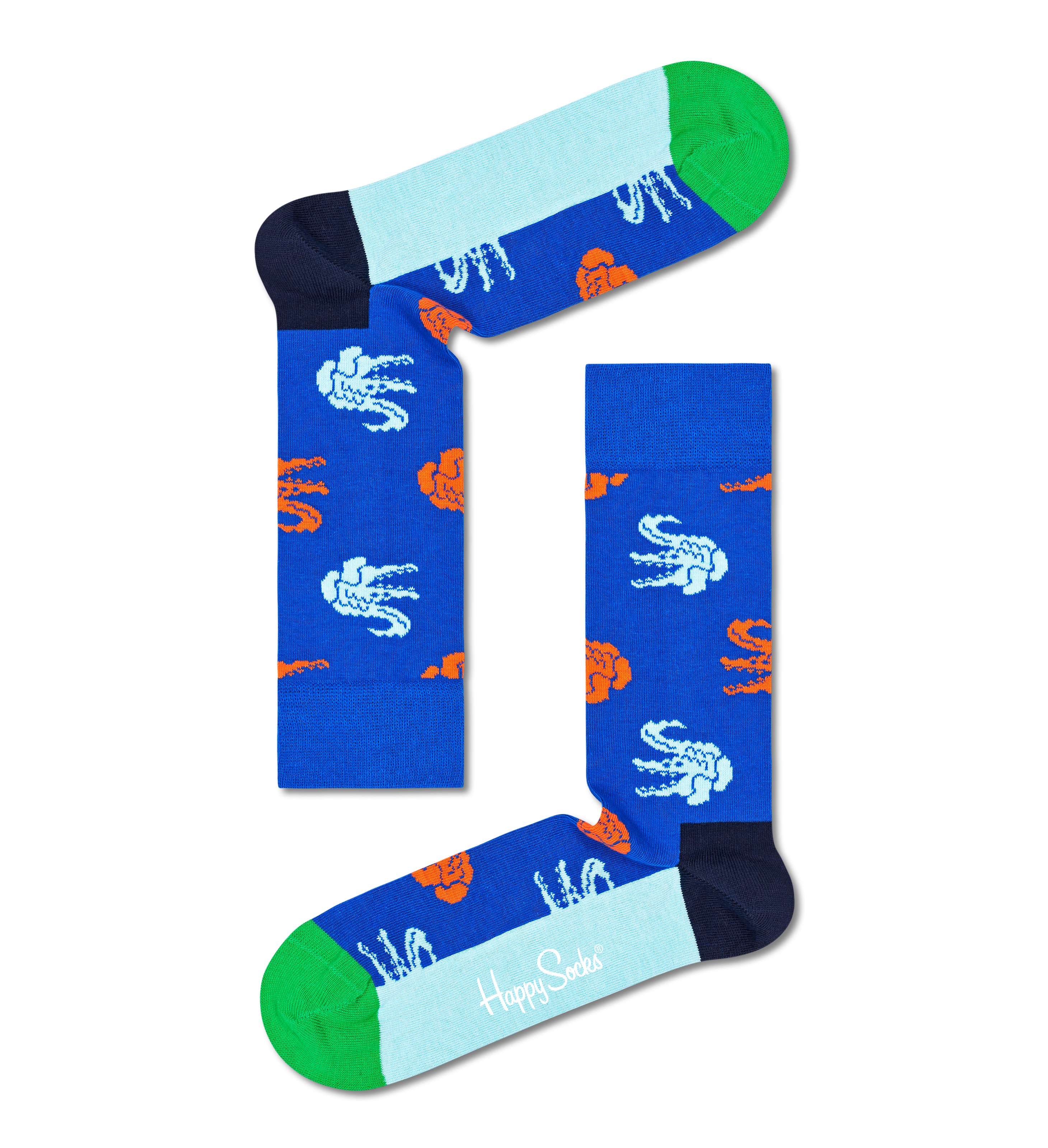 Blue Crocodile Sock | Happy Socks