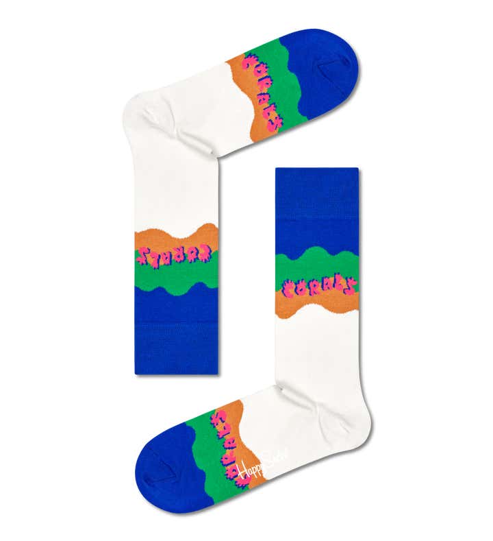 Coral Reef Rescue Sock