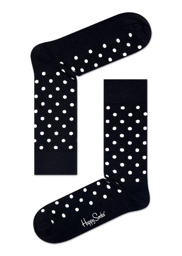 Buy Happy Socks Natural Classic Big Dot Socks 2 Pack from the