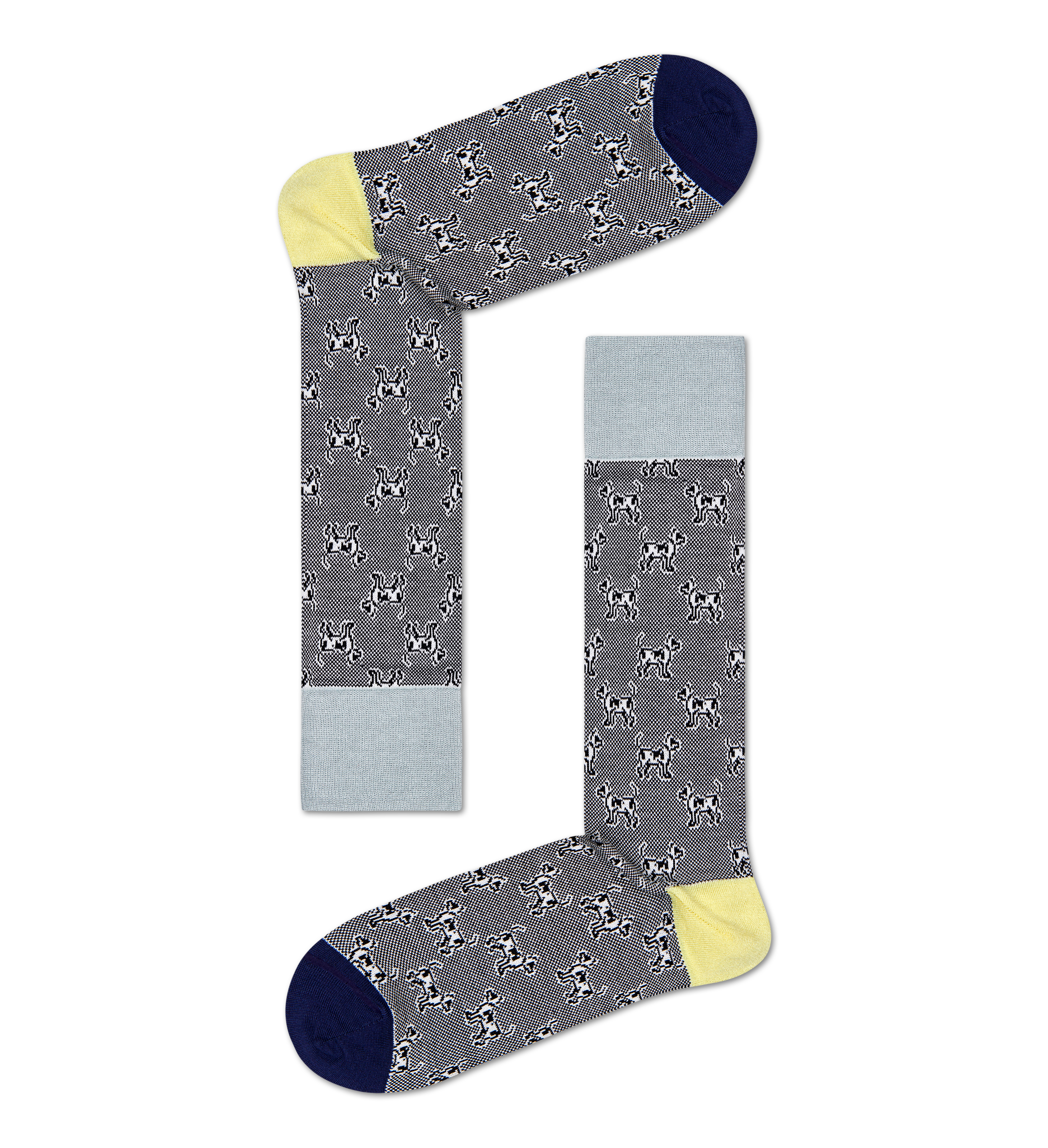 Laika Socks, Gray - Dressed | Happy Socks