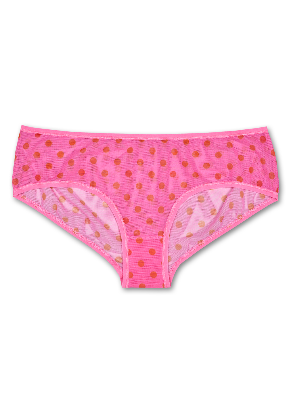 Pink Women's underwear: Dot Mesh Hipster | Happy Socks