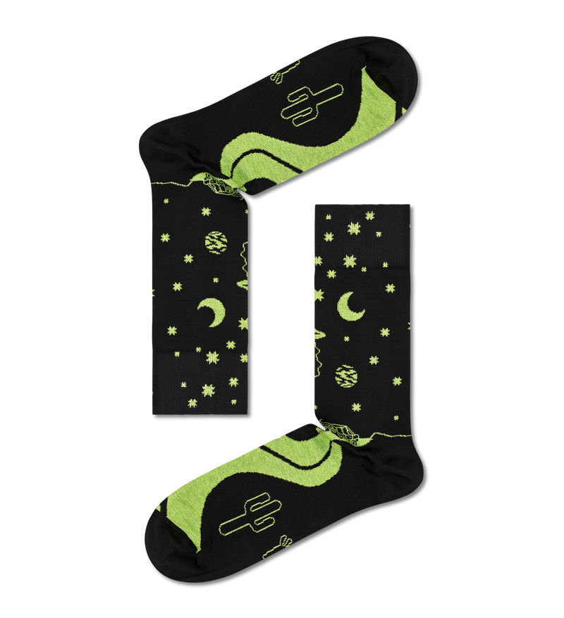 Black Dressed Cole Crew Sock | Novelty Dress Socks