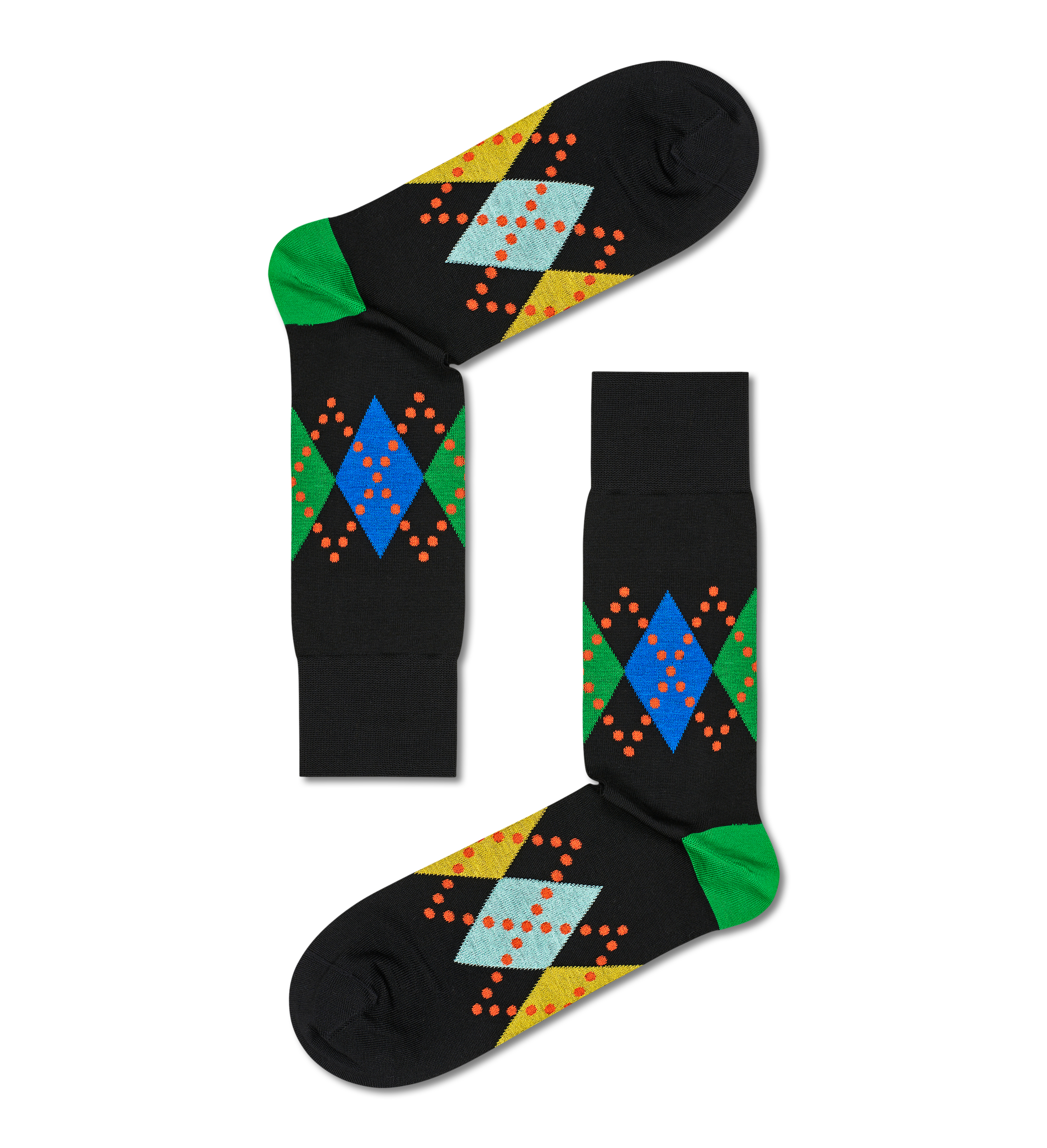 Black Dressed Jaxon Crew Sock | Happy Socks