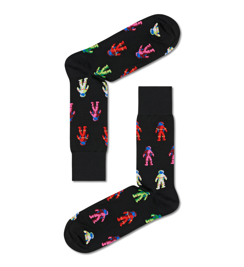Dressed Spaceman Sock | Fun Space Dress Socks