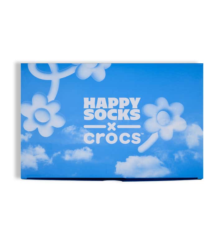 Happy Socks x Crocs - Cloudy Classic Lined Clog